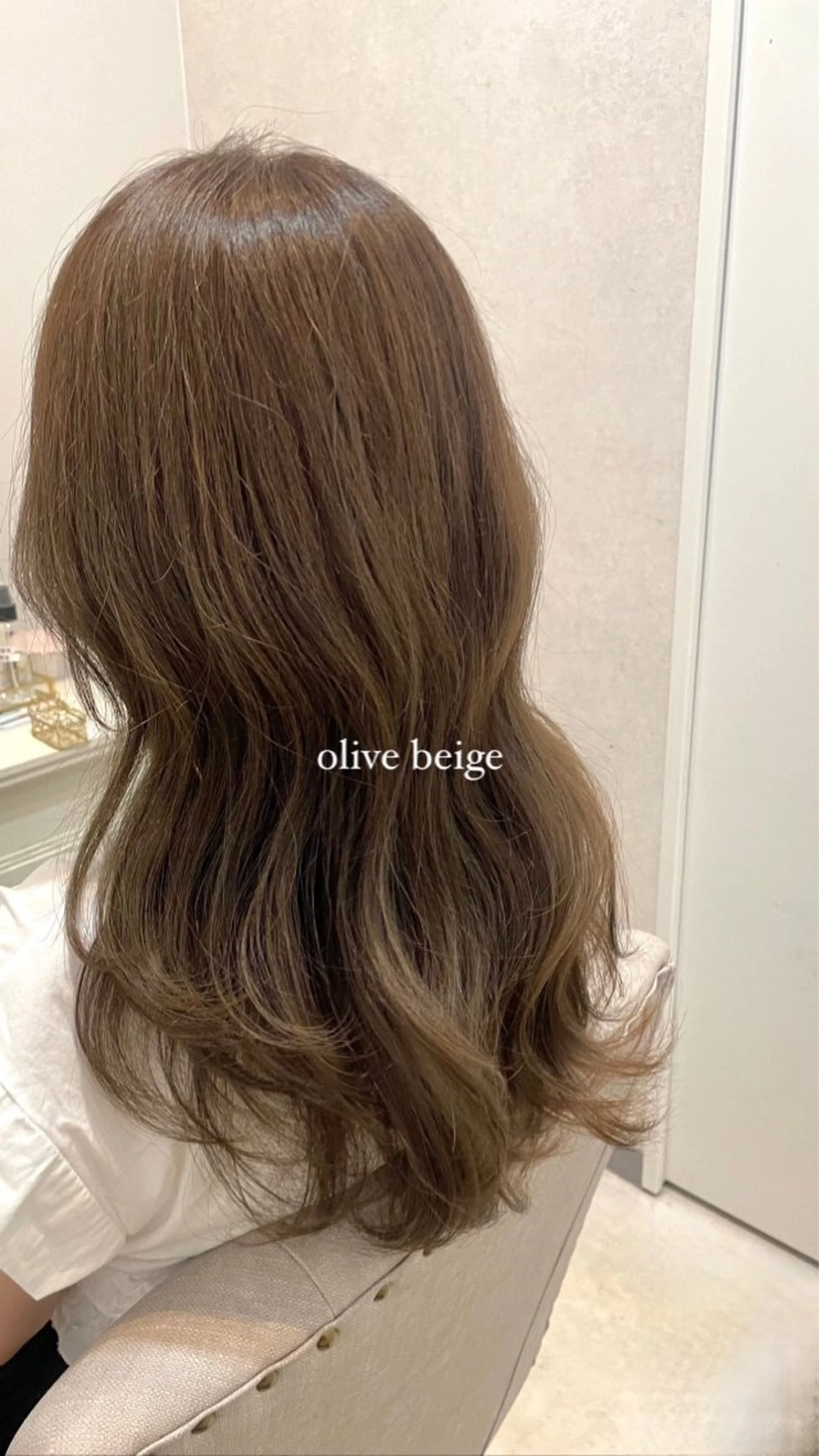 ミディアム カラー ヘアカラー mareka/顔周り /透明感カラー🤍のヘアスタイル