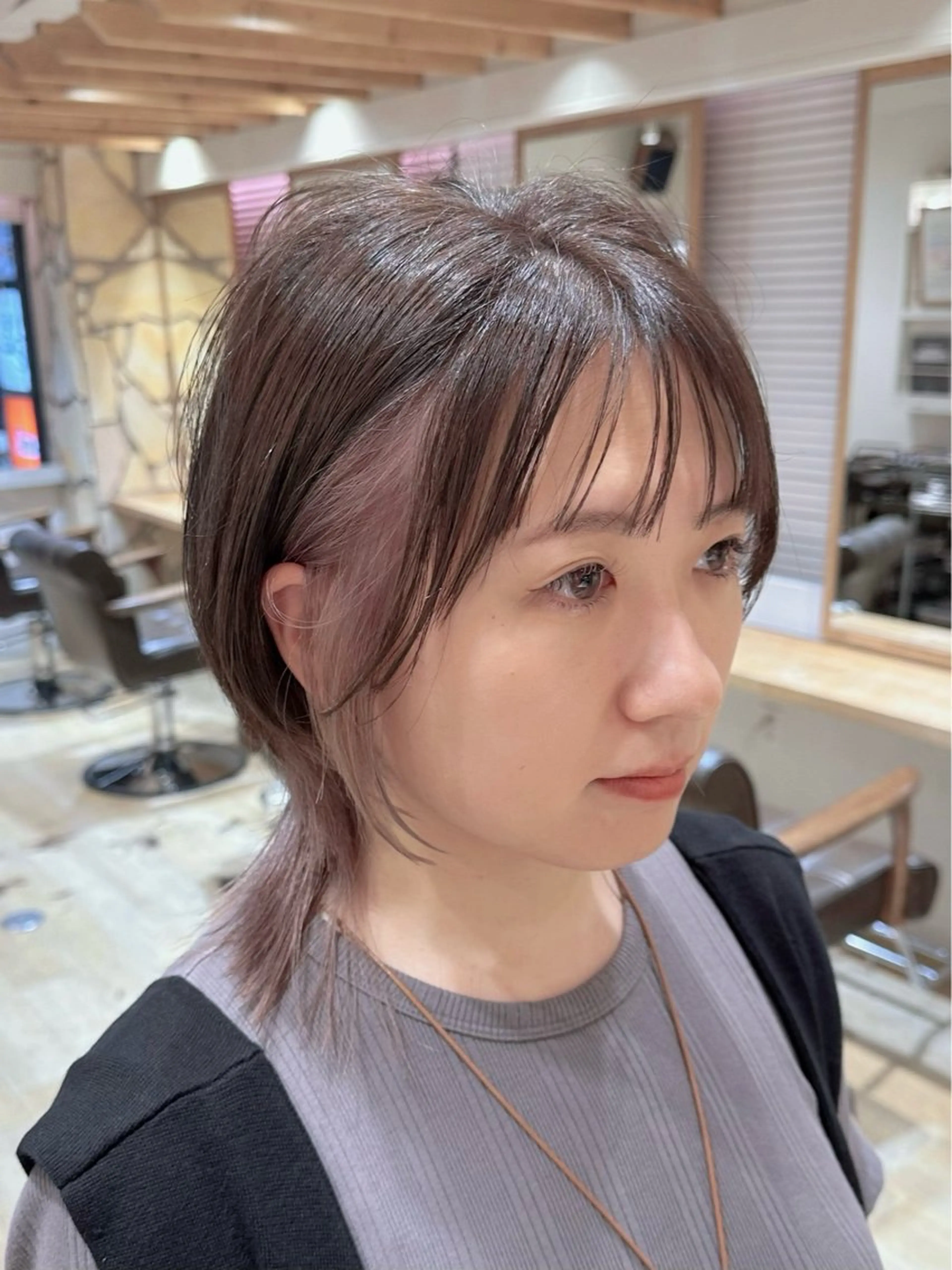ショート カット ヘアカラー 新宿 木下拓哉のヘアスタイル