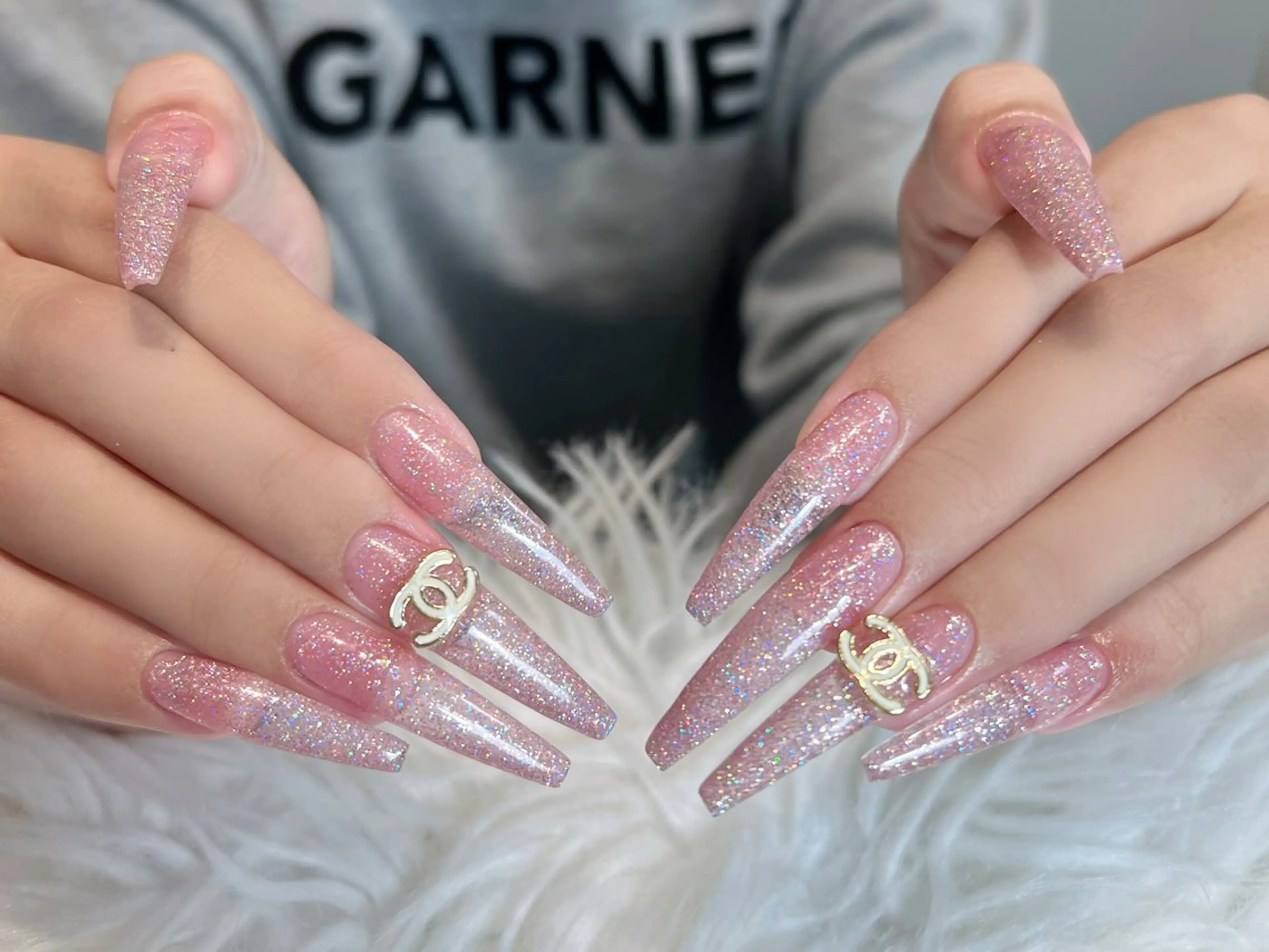 ネイル ボルドー ブラウン チークネイル ドット フットネイル ハンドネイル Julli NailStudioのネイルデザイン