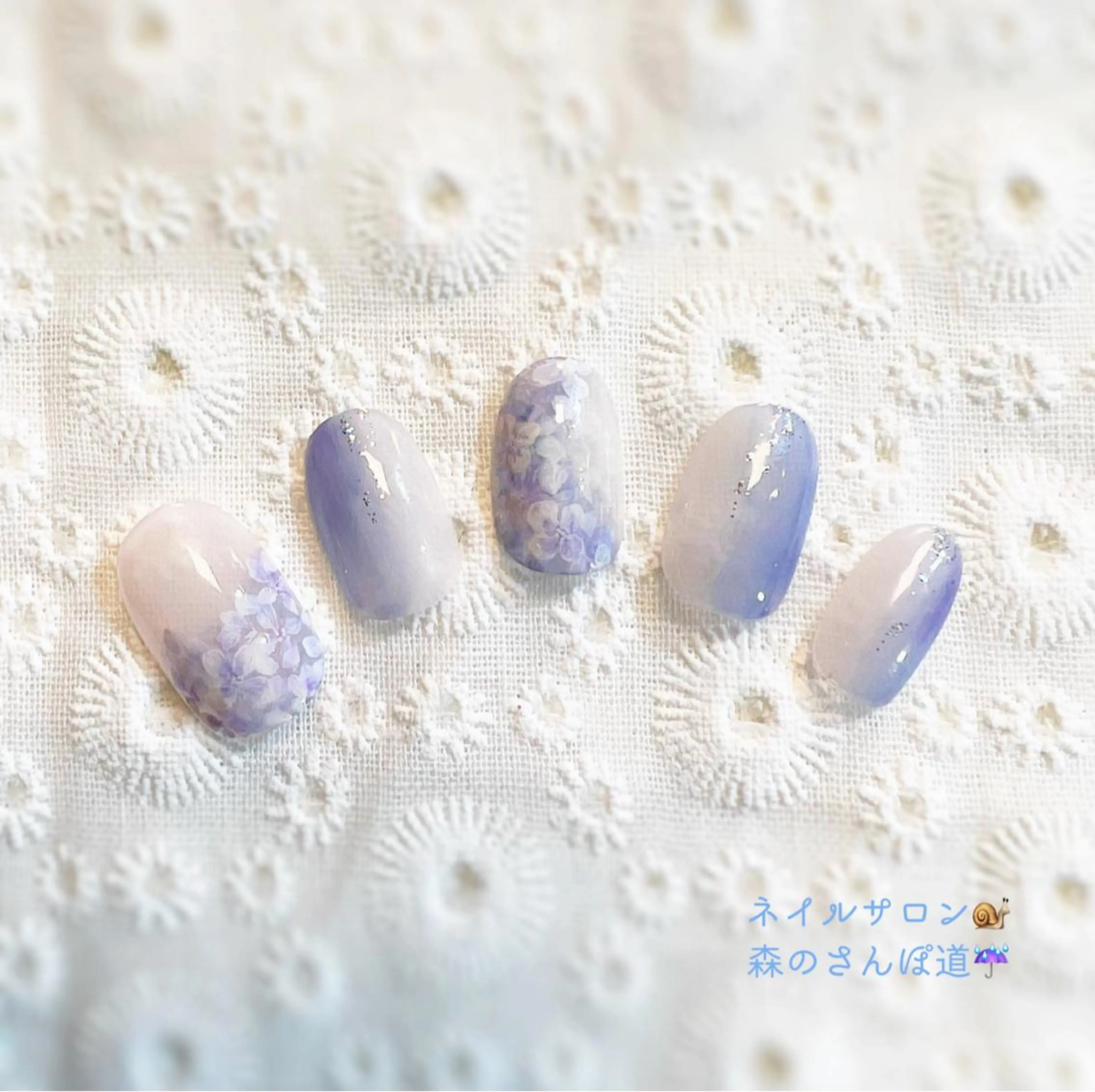 ネイル ハンドネイル 森のさんぽ道所属・ショートネイル 森のさんぽ道のネイルデザイン