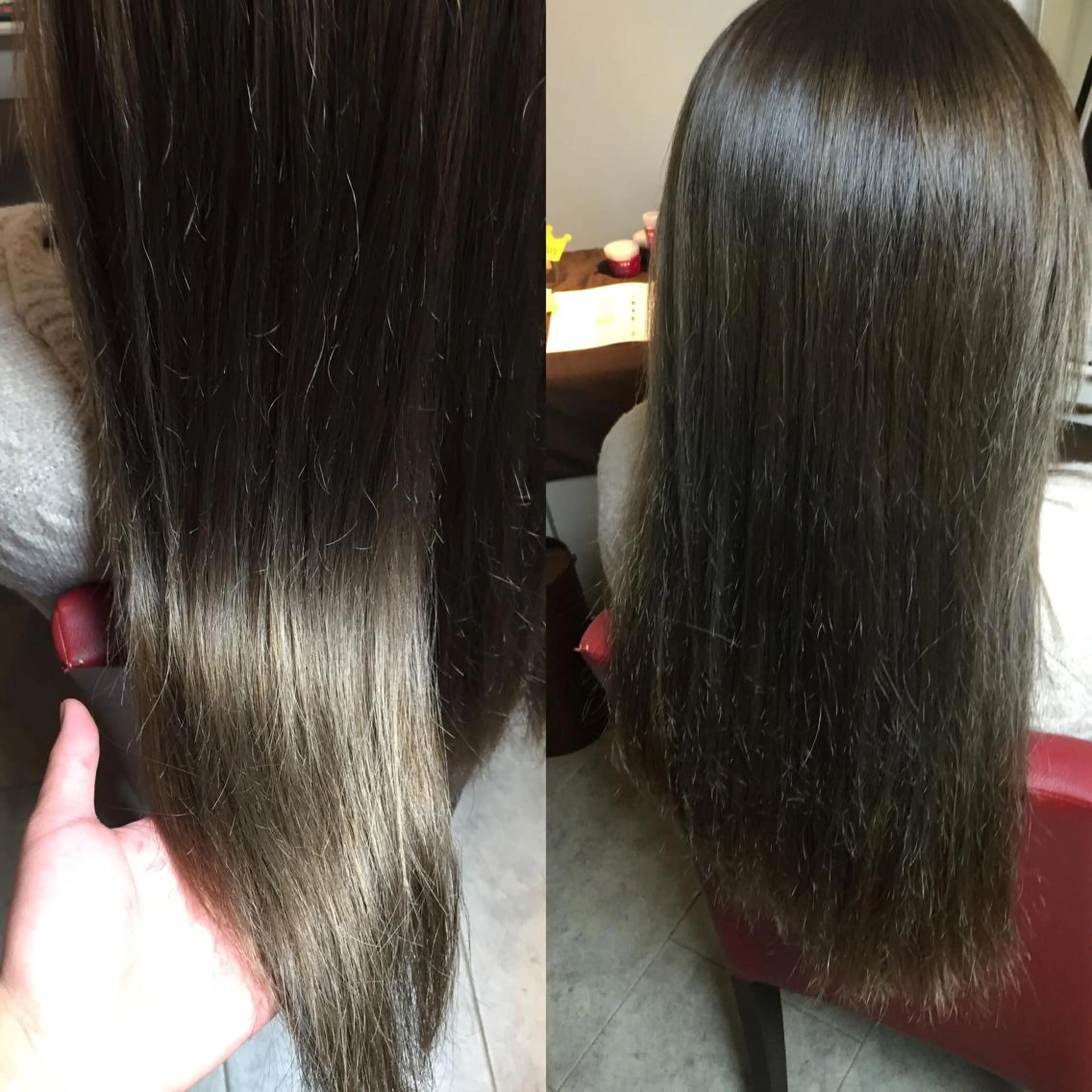 ショート ミディアム セミロング ロング カラー グレージュ イルミナカラー shanLy所属・撮影モデルさん募集 渡邊直幸のヘアスタイル