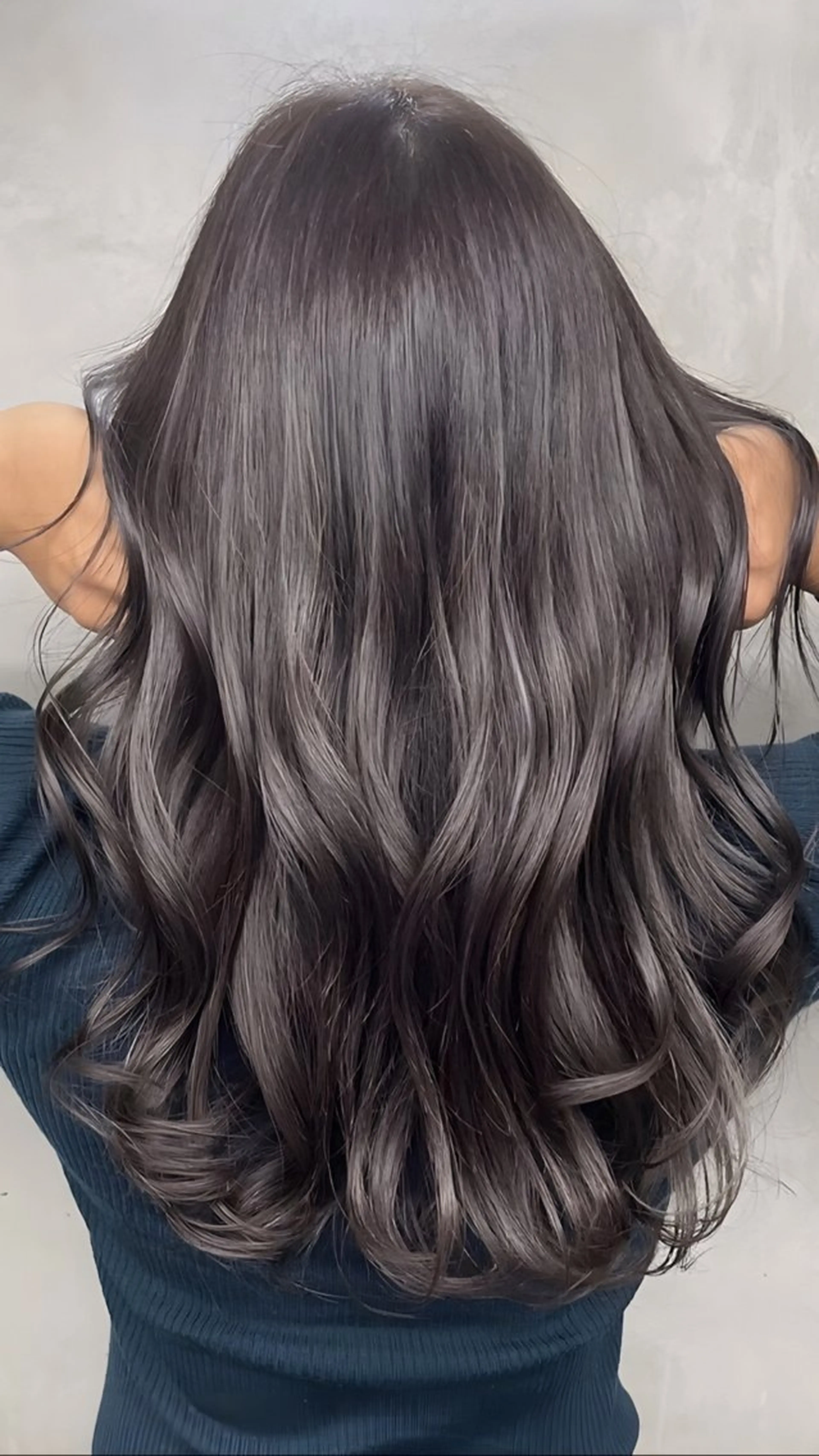 カラー ヘアカラー トリートメント 韓国レイヤーカット要 暗透カラー📓吉祥寺のヘアスタイル