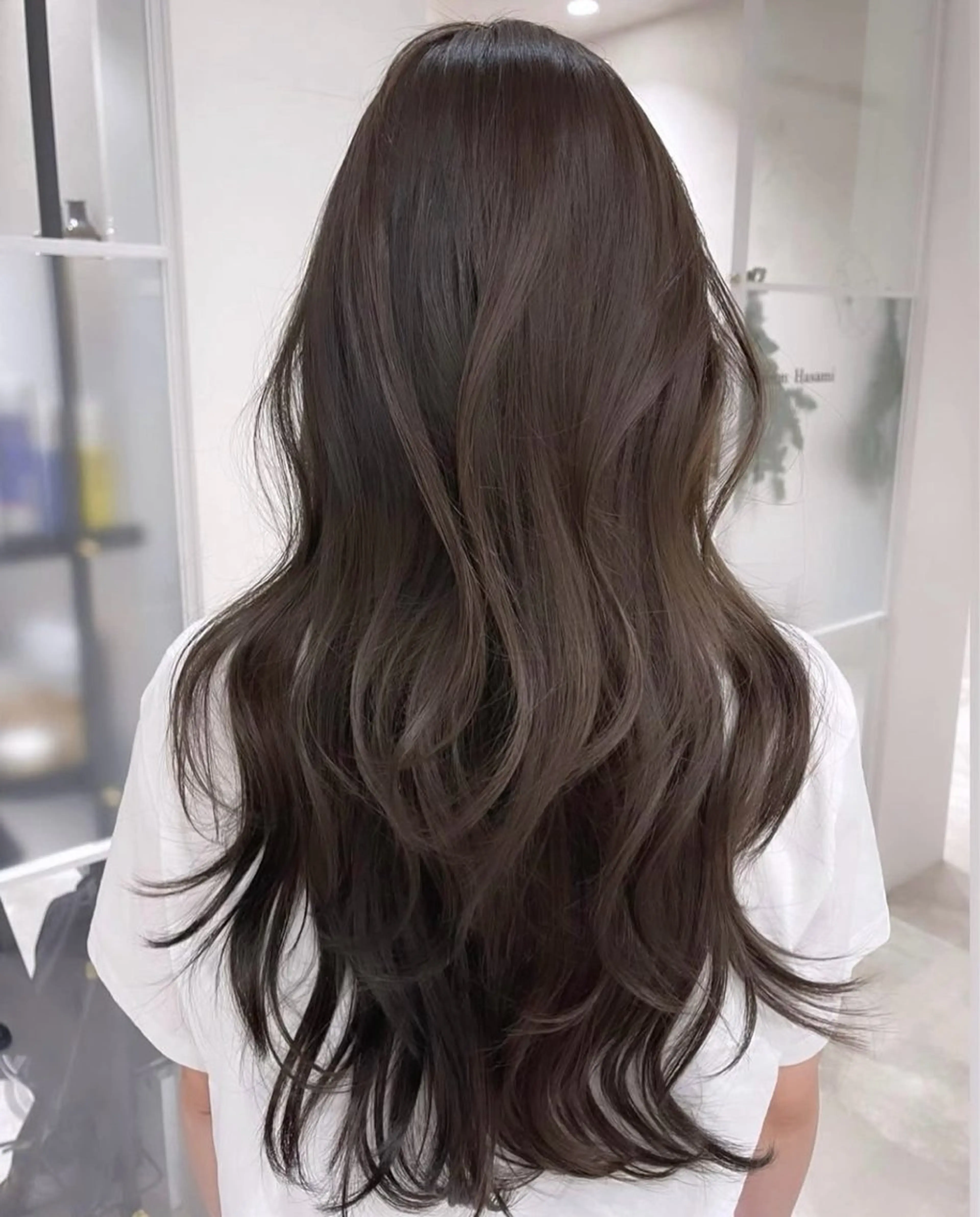 ロング カラー カット ヘアカラー トリートメント 原田 直哉のヘアスタイル