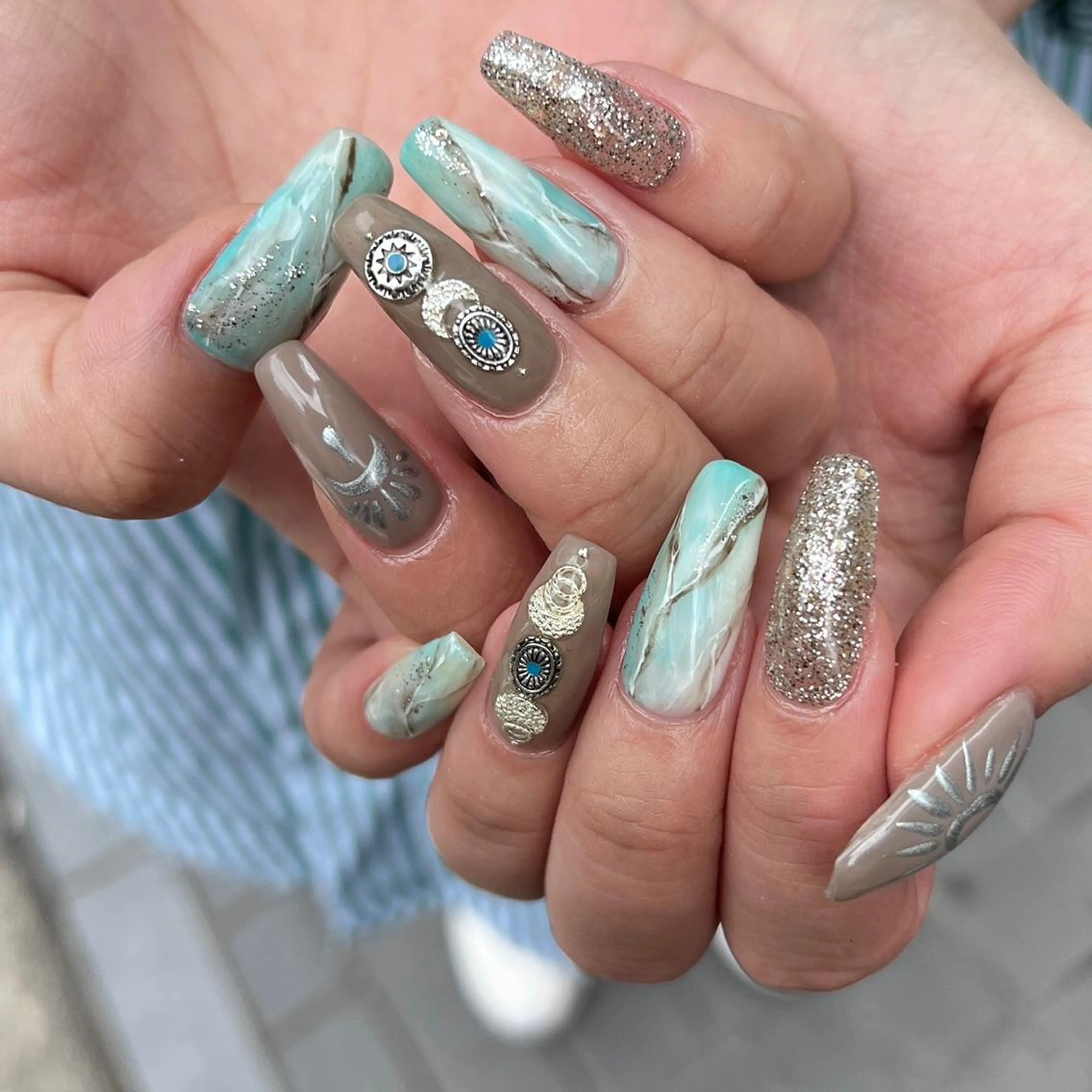 ネイル ハンドネイル 野島 千夏のネイルデザイン