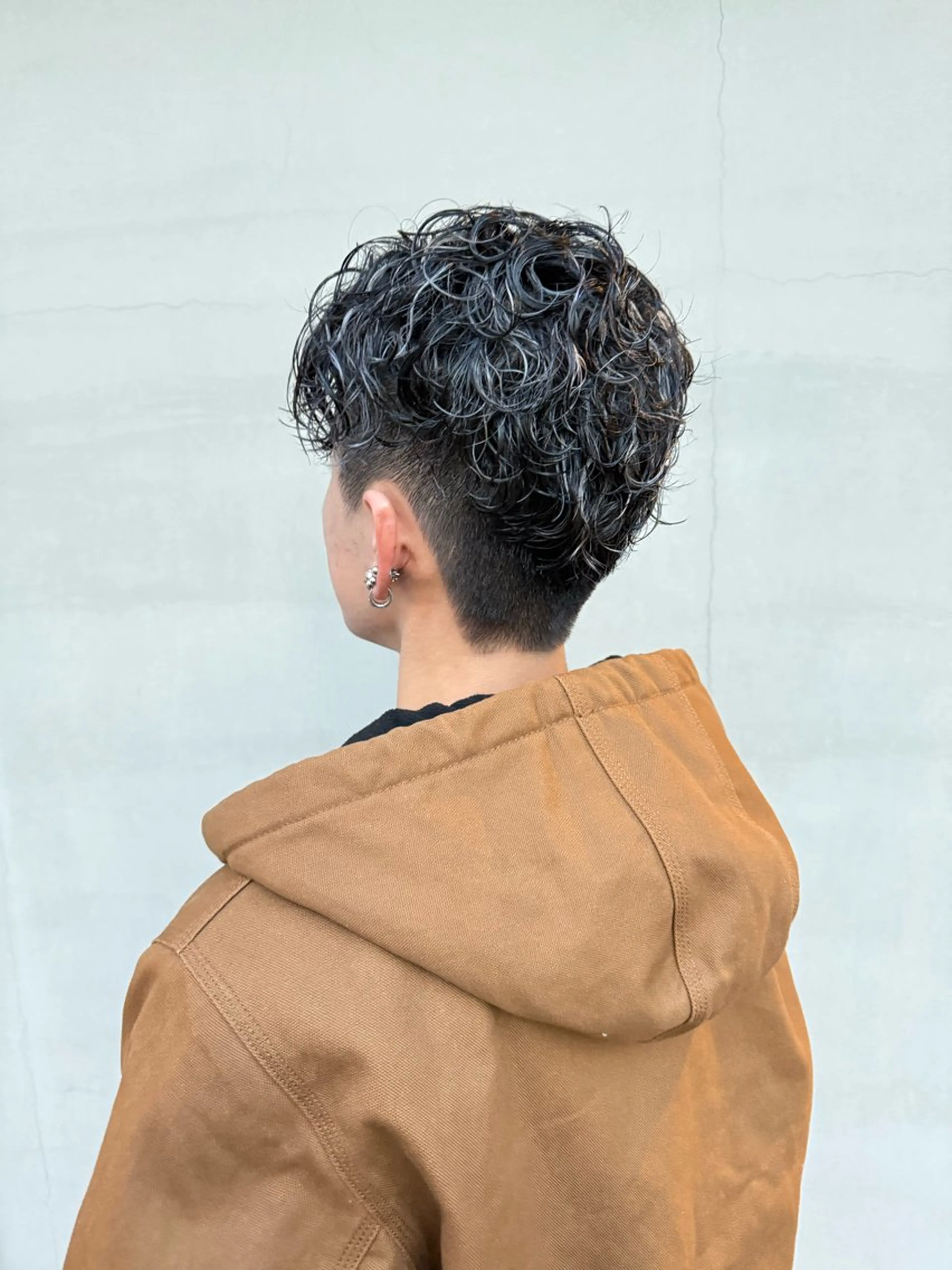 パーマ メンズ ICI大須/栄/ 上前津/大野稚央のヘアスタイル