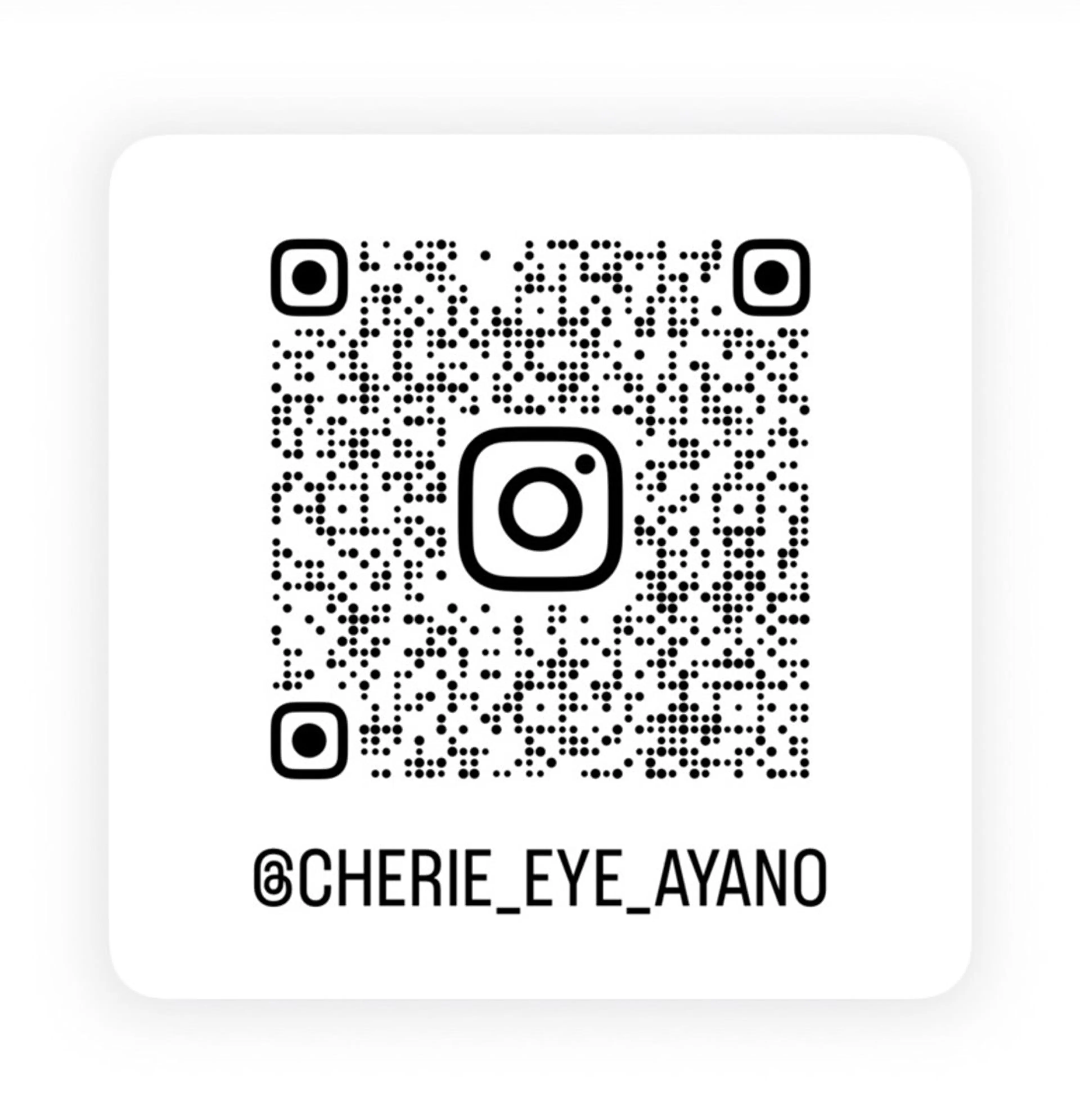 マツエク・マツパ Eyelash salon Cherie所属・Cherie AYANOのマツエク・マツパデザイン