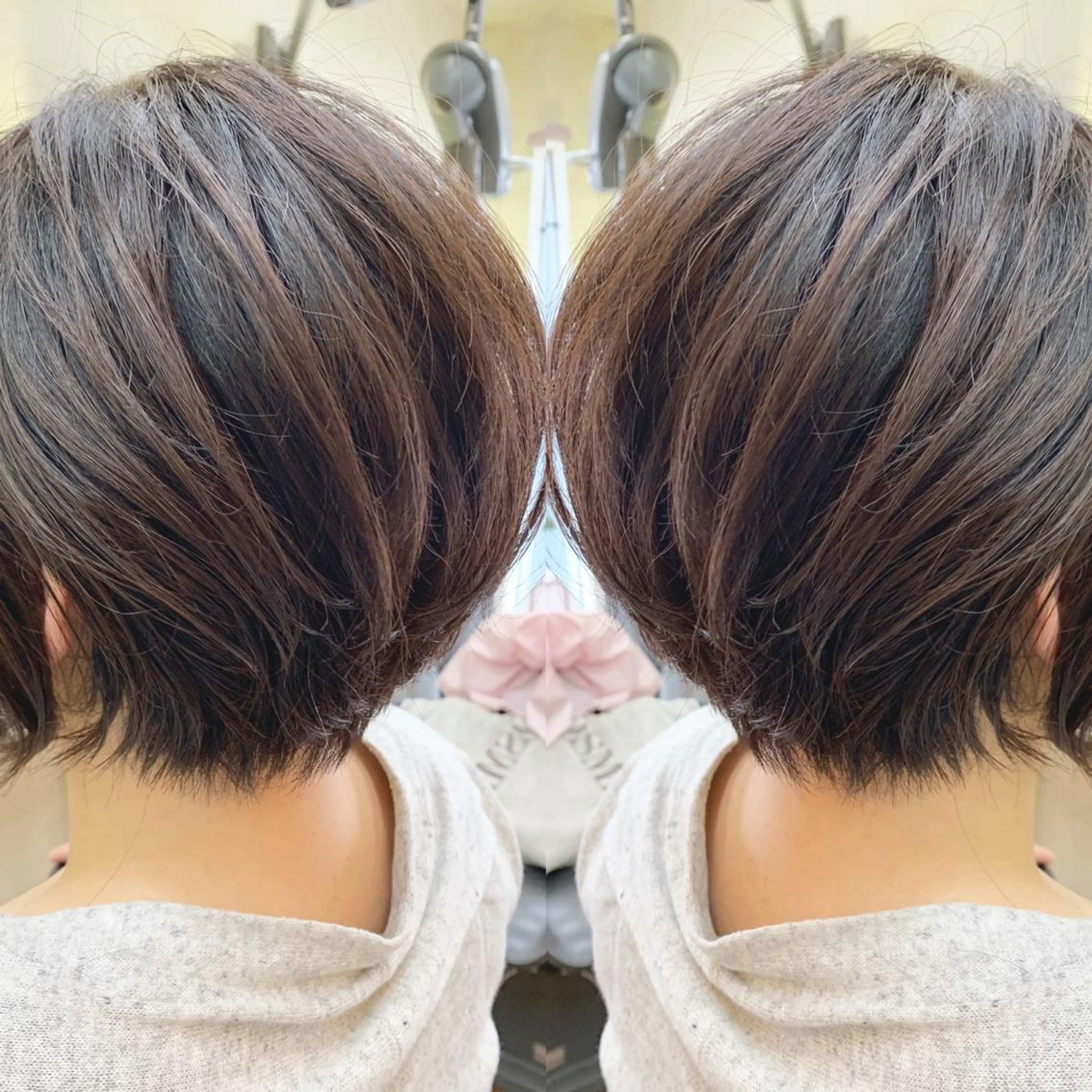 ショート 前下がりボブ ボブ カット H所属・H (エイチ) 烏丸御池店のヘアスタイル