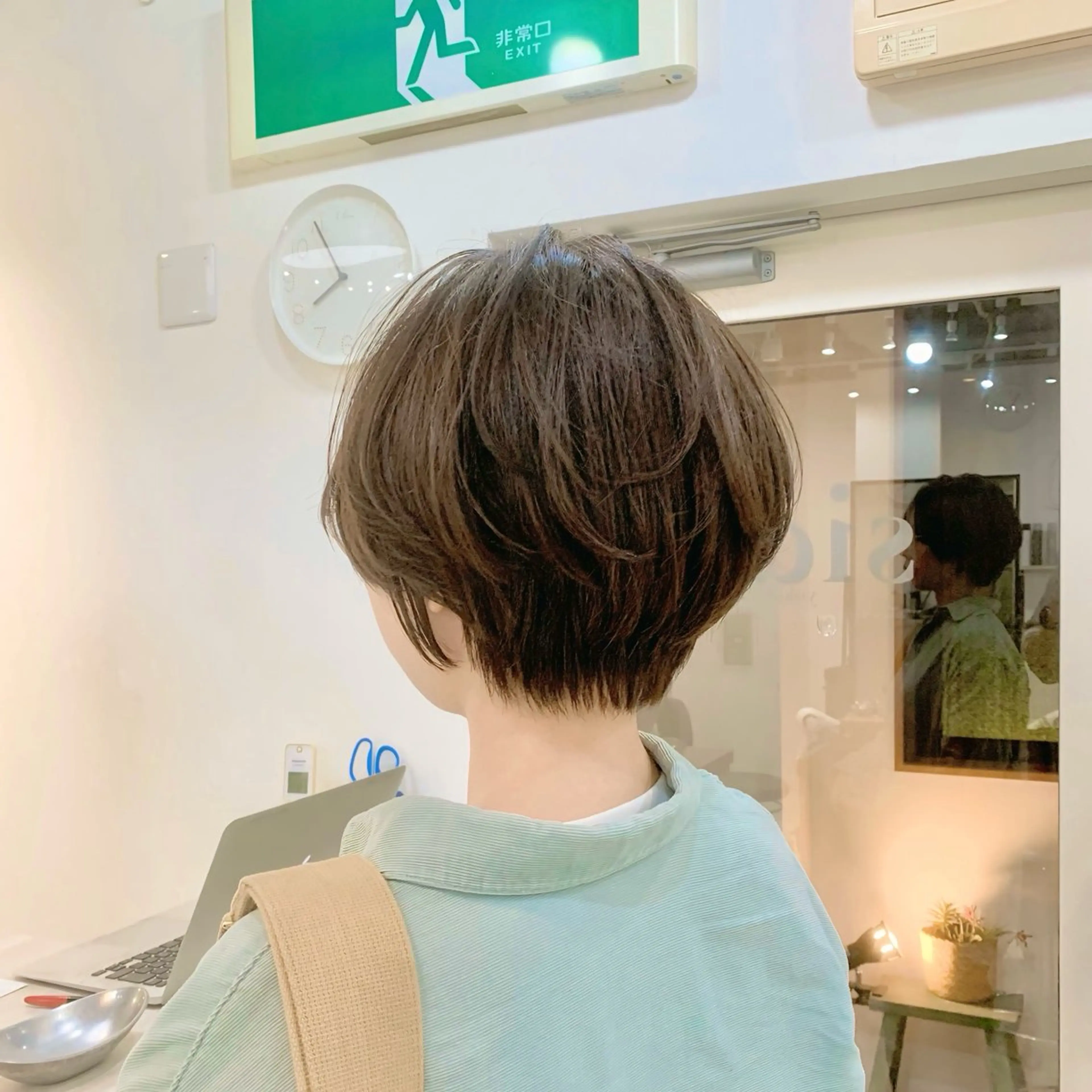 ショート カラー カット ヘアカラー トリートメント 前田 健太のヘアスタイル