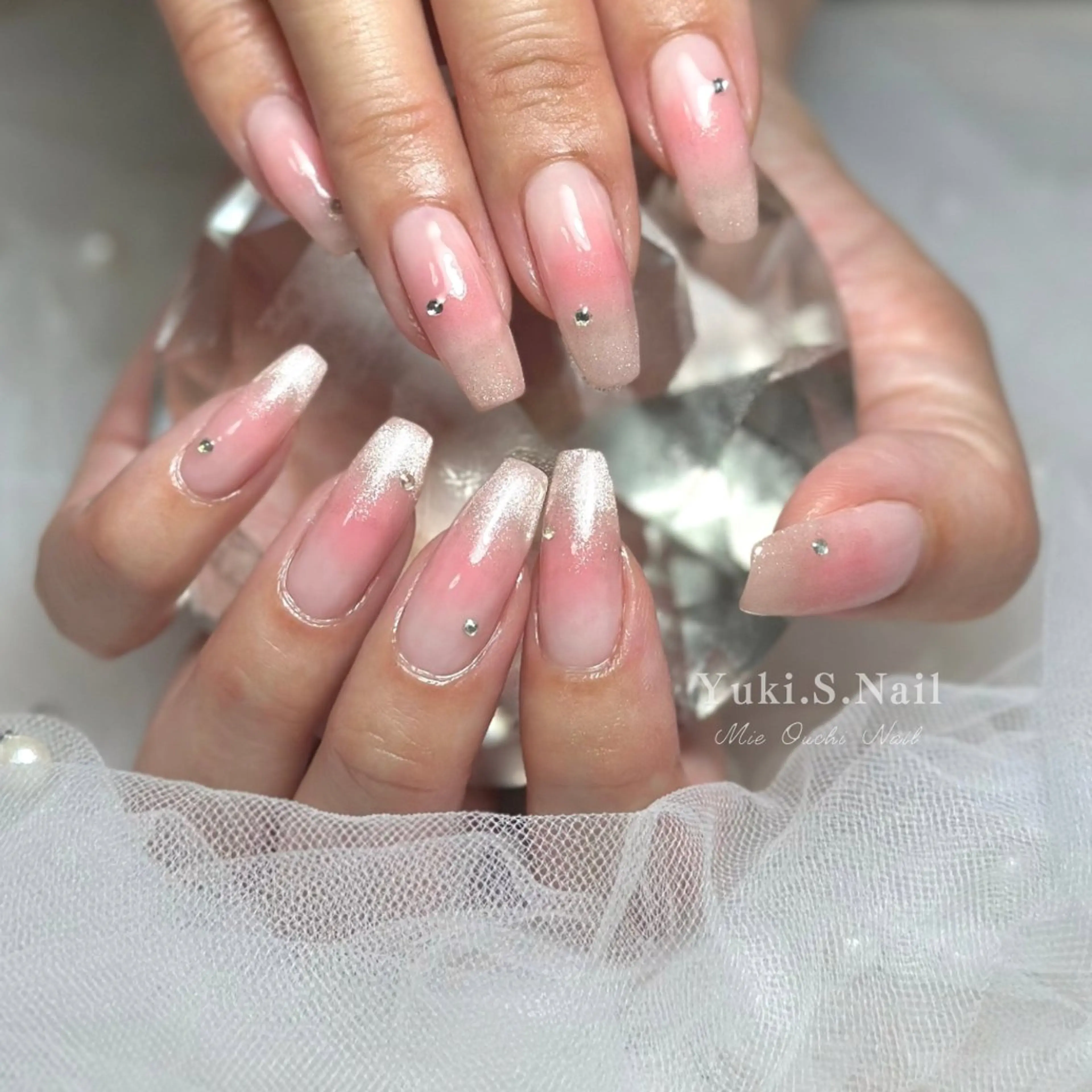 ロング ハンドネイル Yuki S.Nailのネイルデザイン