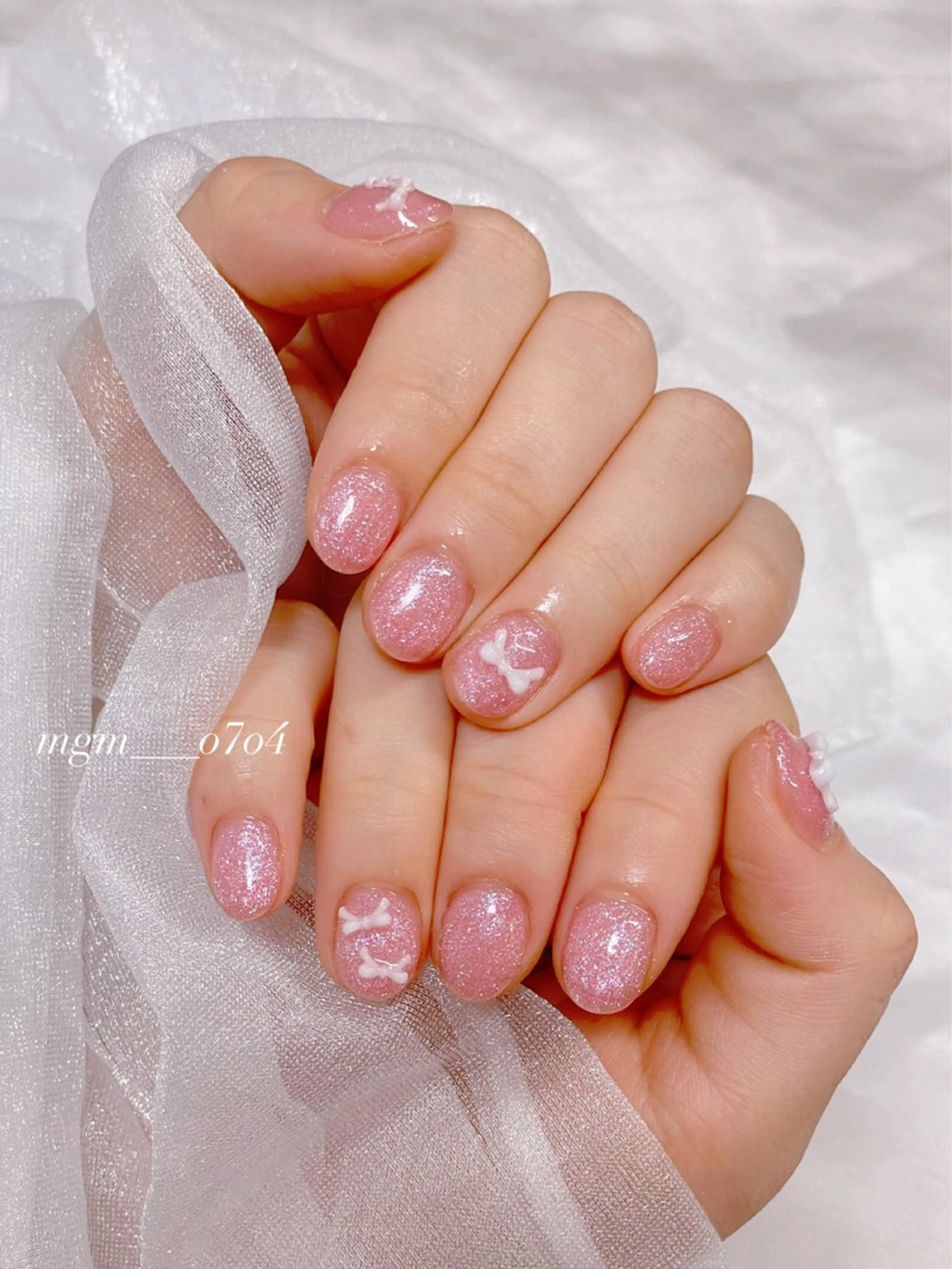 ハンドネイル ハンドケア MoON...❤︎ MeGuのネイルデザイン