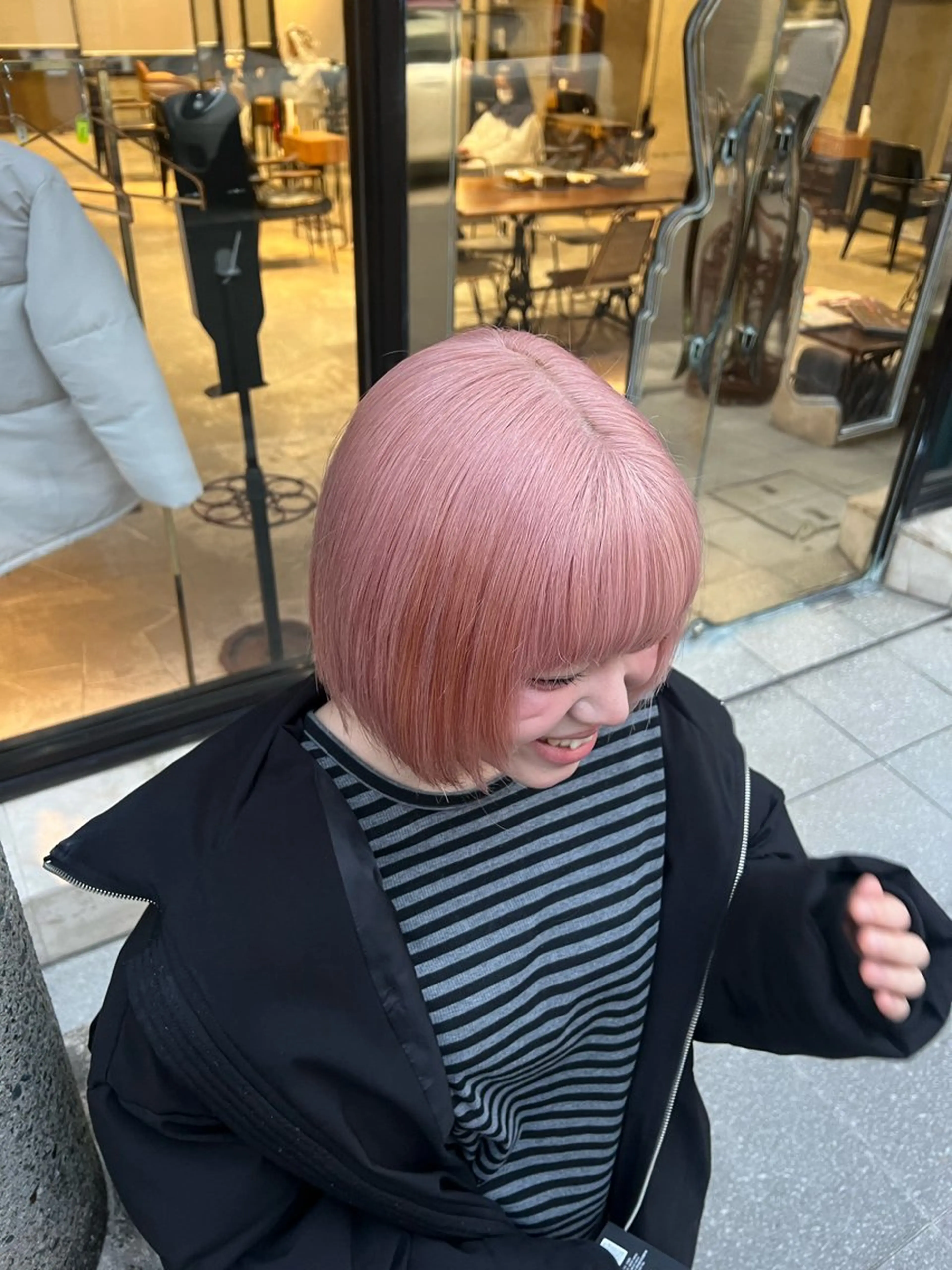 ショート カラー カット ヘアカラー トリートメント 赤みゼロ/透明感 カラー🌿KANTAのヘアスタイル