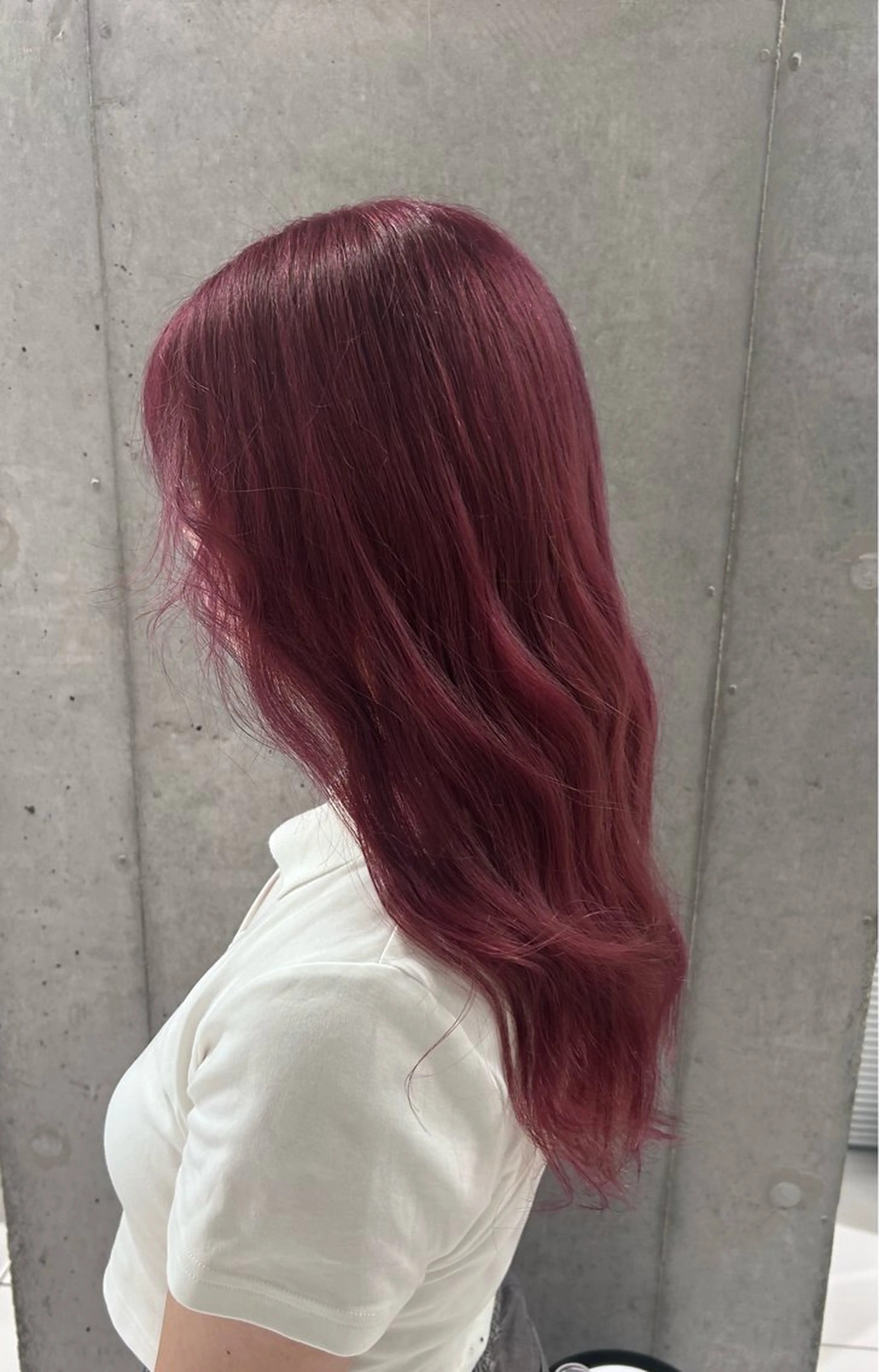 ロング カラー ピンクカラー shizuna/天神 /メンズ/ボブのヘアスタイル