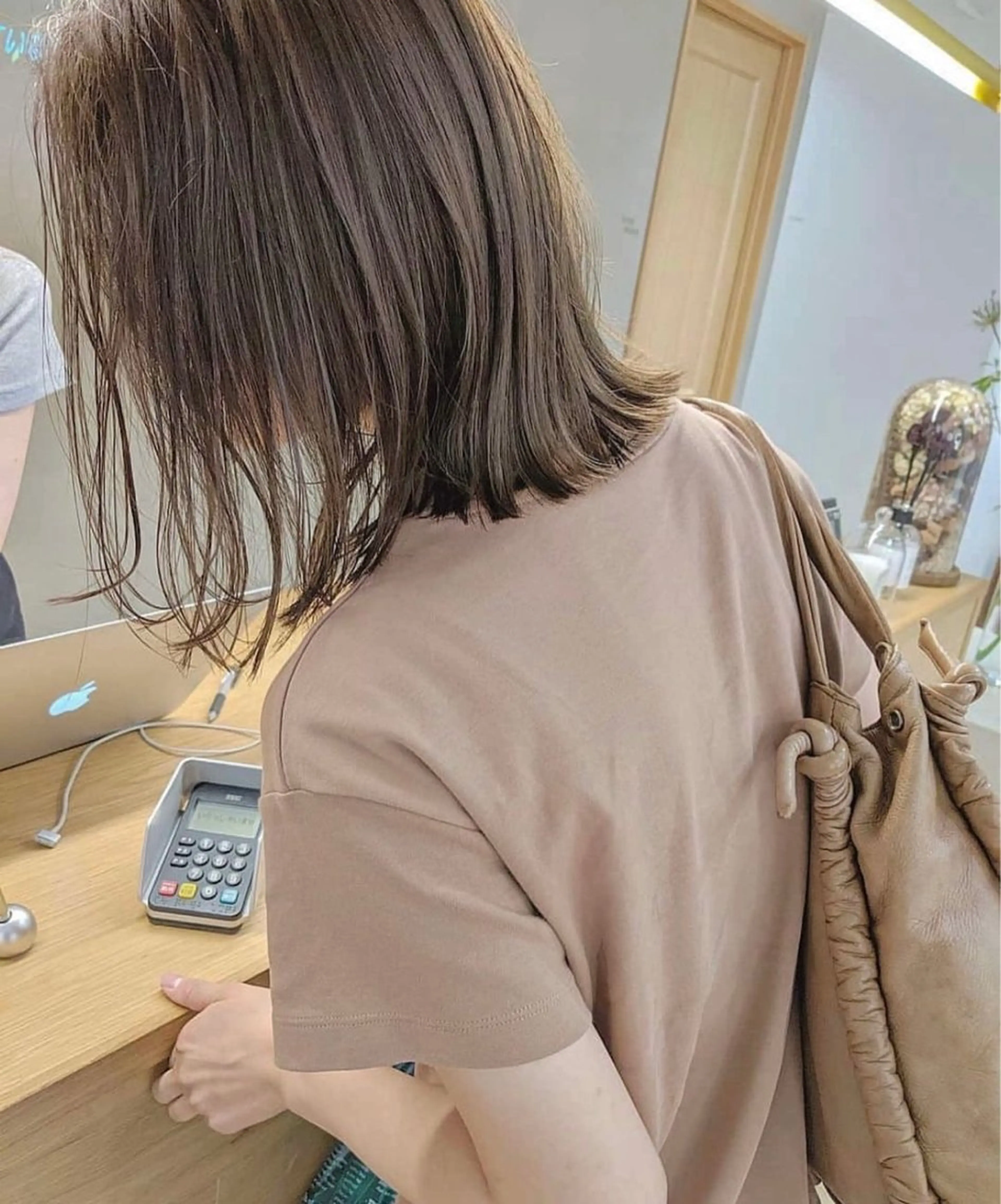 ミディアム カット ヘアカラー トリートメント ✂️ハッシュカット/ レイヤー冨田✂️のヘアスタイル