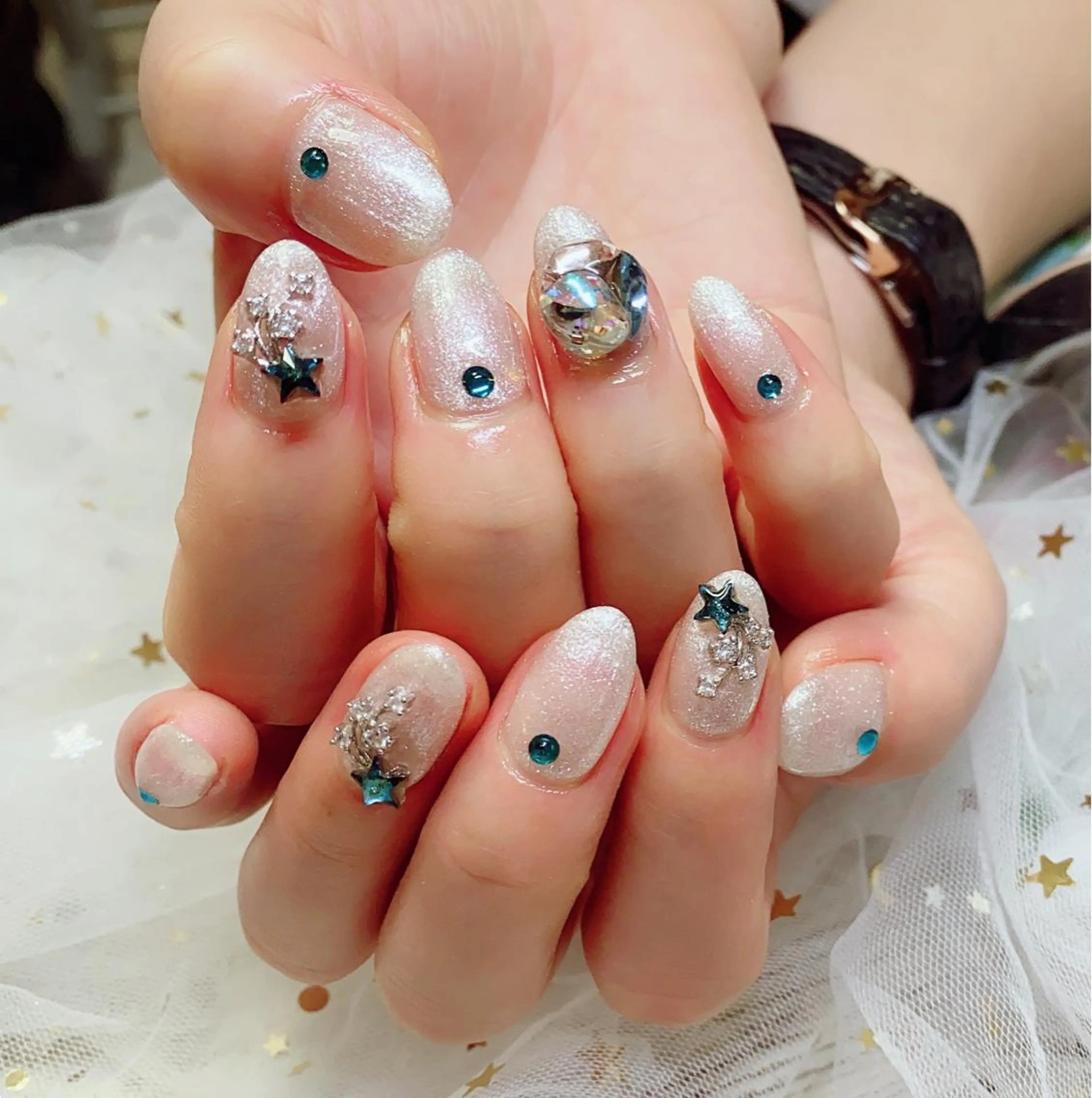 カラー ネイル Q Free nailsのネイルデザイン