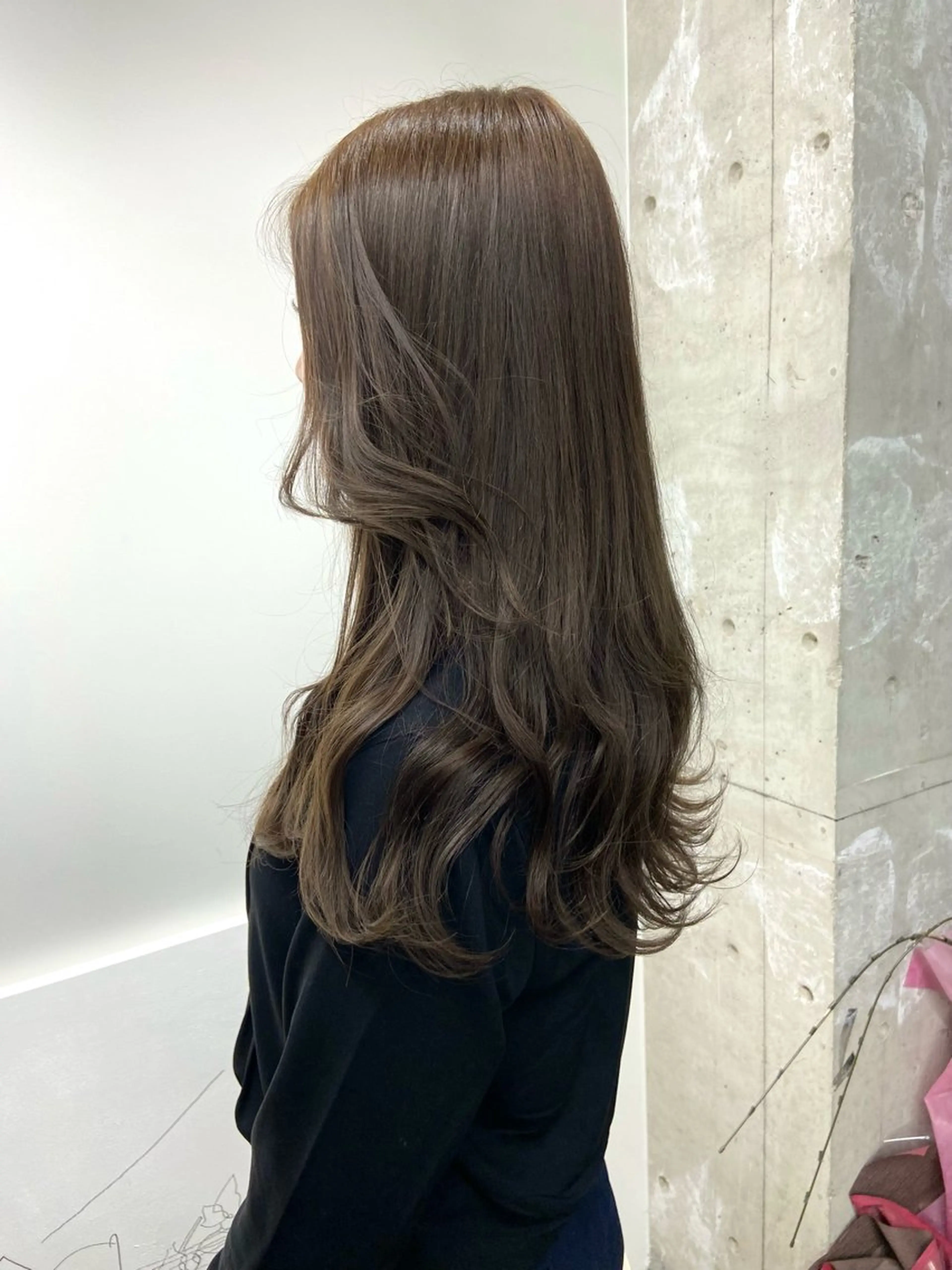 【ブリーチ無しダブルカラー🌈】➕【3ステップトリートメント】➕【超音波アイロン無料】ダメージを抑えて高発色に✨️の写真