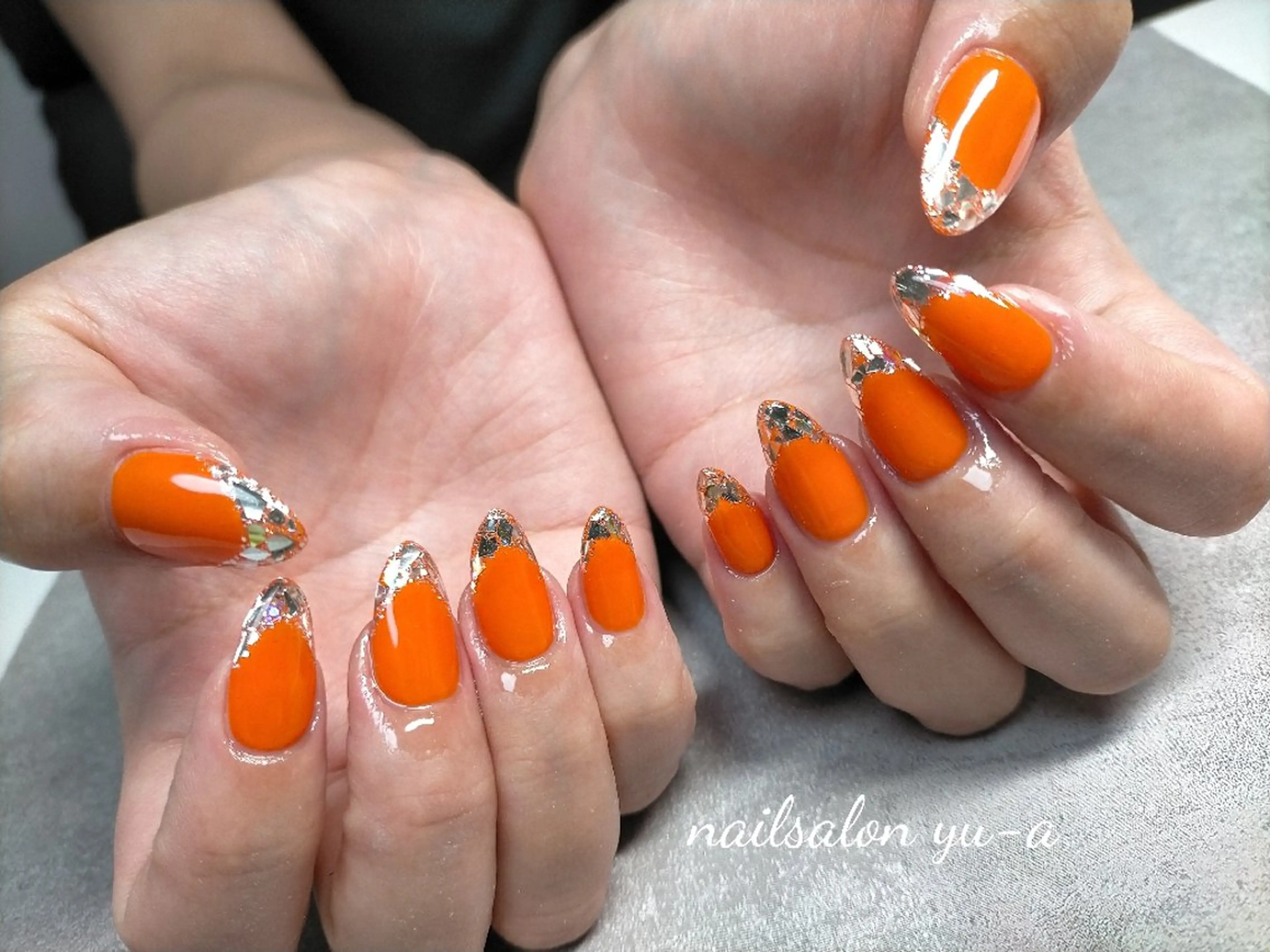 ネイル ネイル＆ホワイトニング   Yu-a所属・yu-a  スカルプ ネイルakiのネイルデザイン