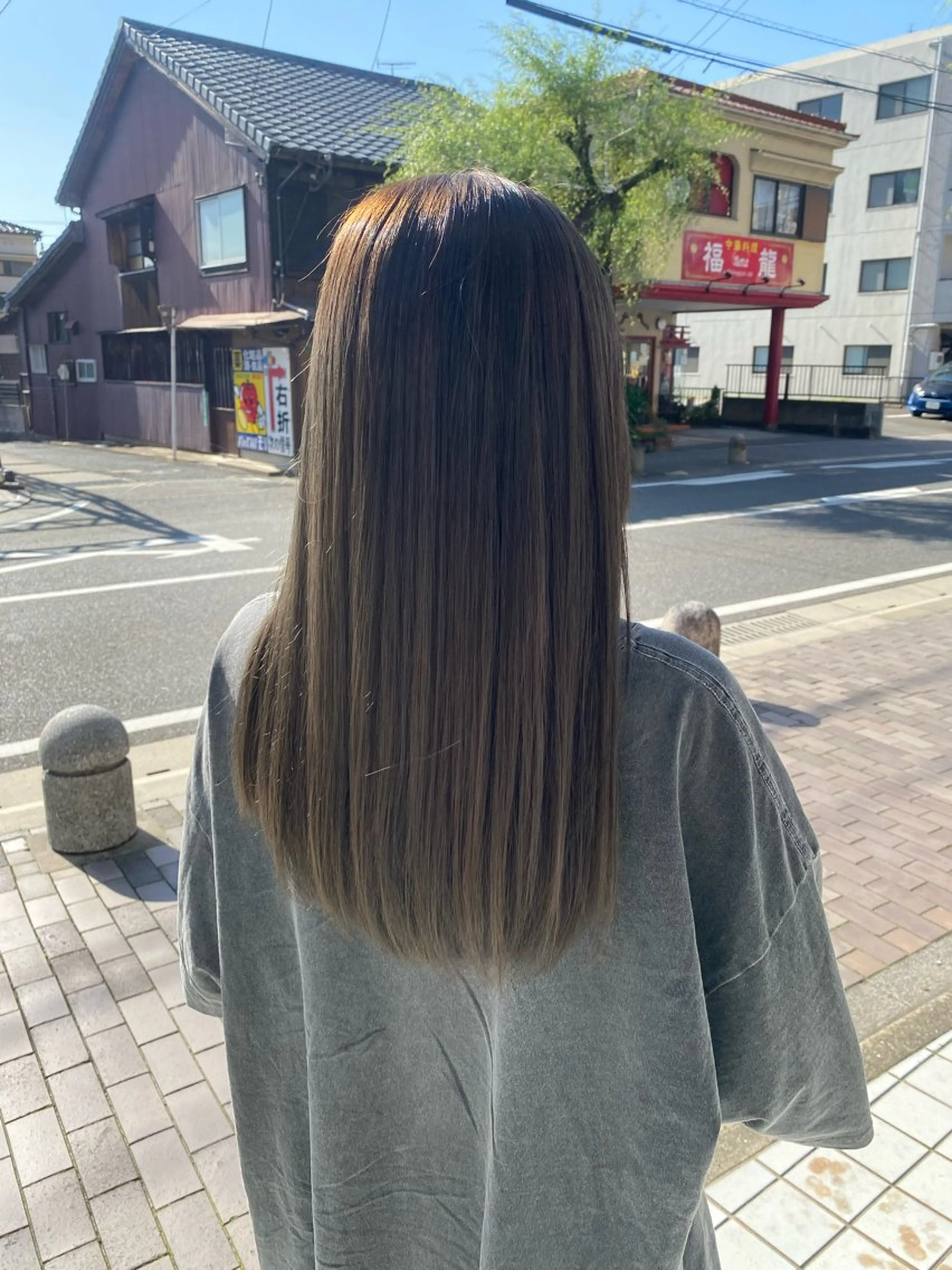 ロング カラー Bish Yanaのヘアスタイル