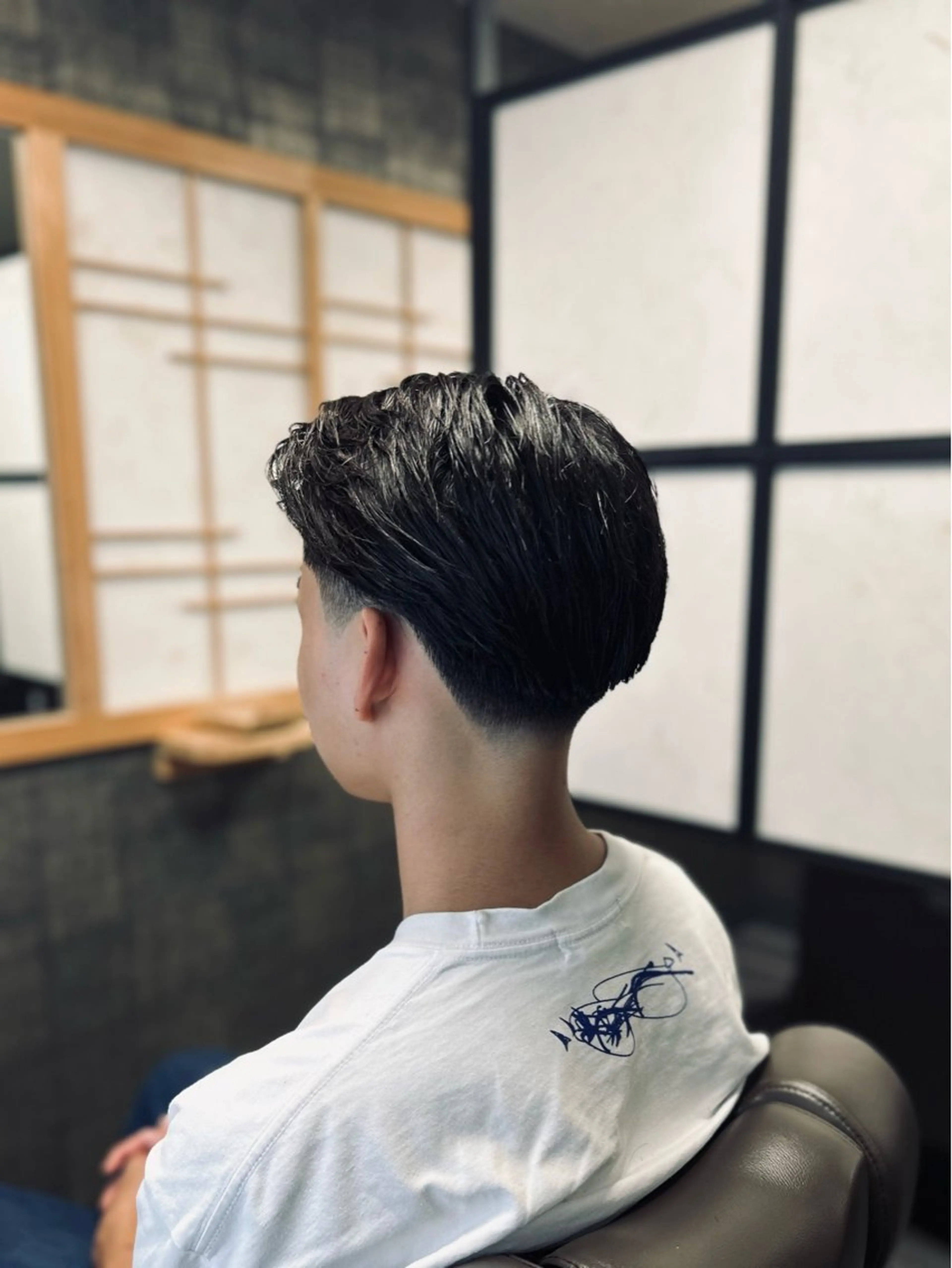 ショート メンズ フェードカット カット メンズカット/ 雄大のヘアスタイル