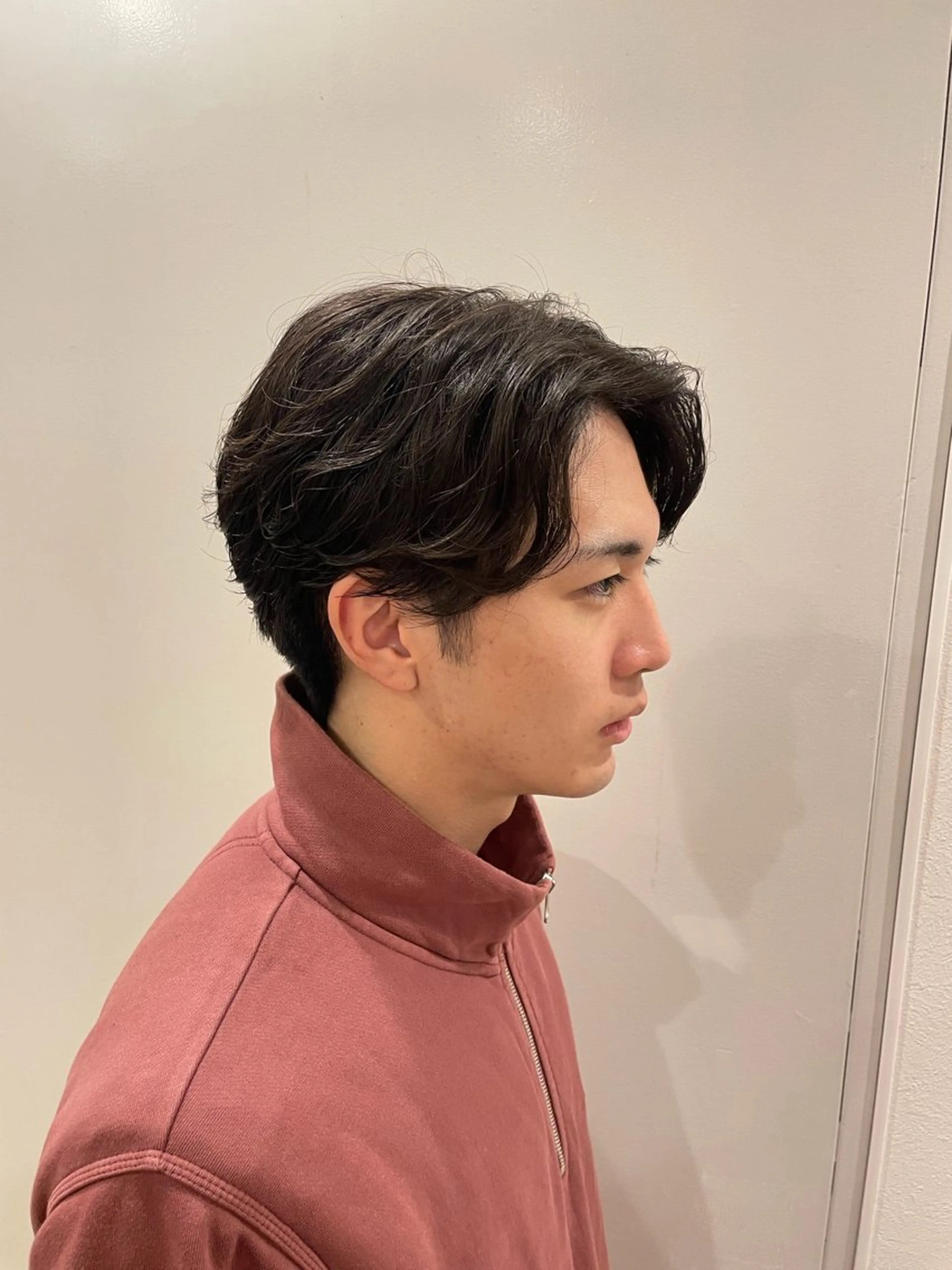 パーマ メンズ ヘアーメイクス所属・ホウノ サナ モデル募集🍒のヘアスタイル