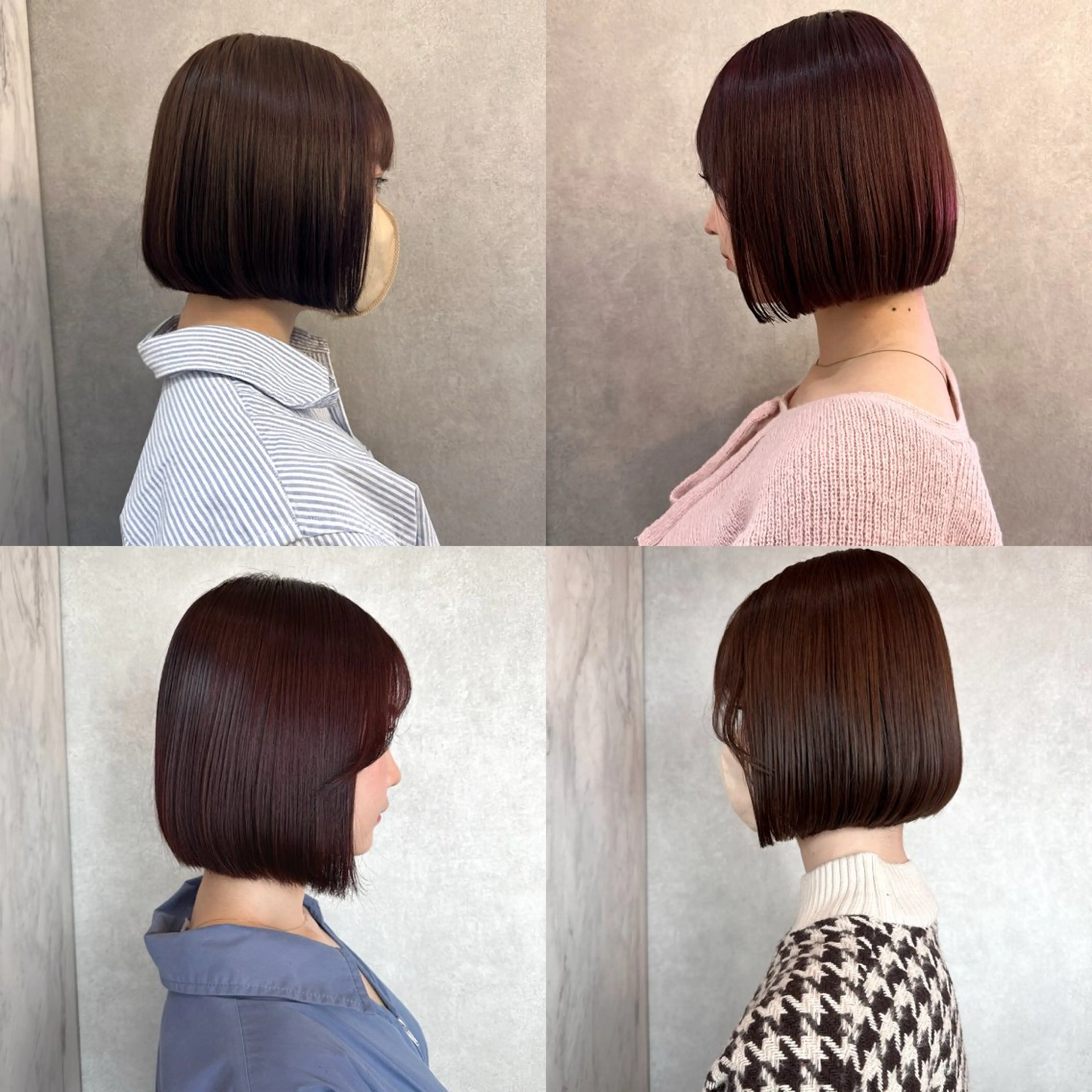 ボブ×カラー×顔まわりカット×トリートメント🇰🇷🩷の写真