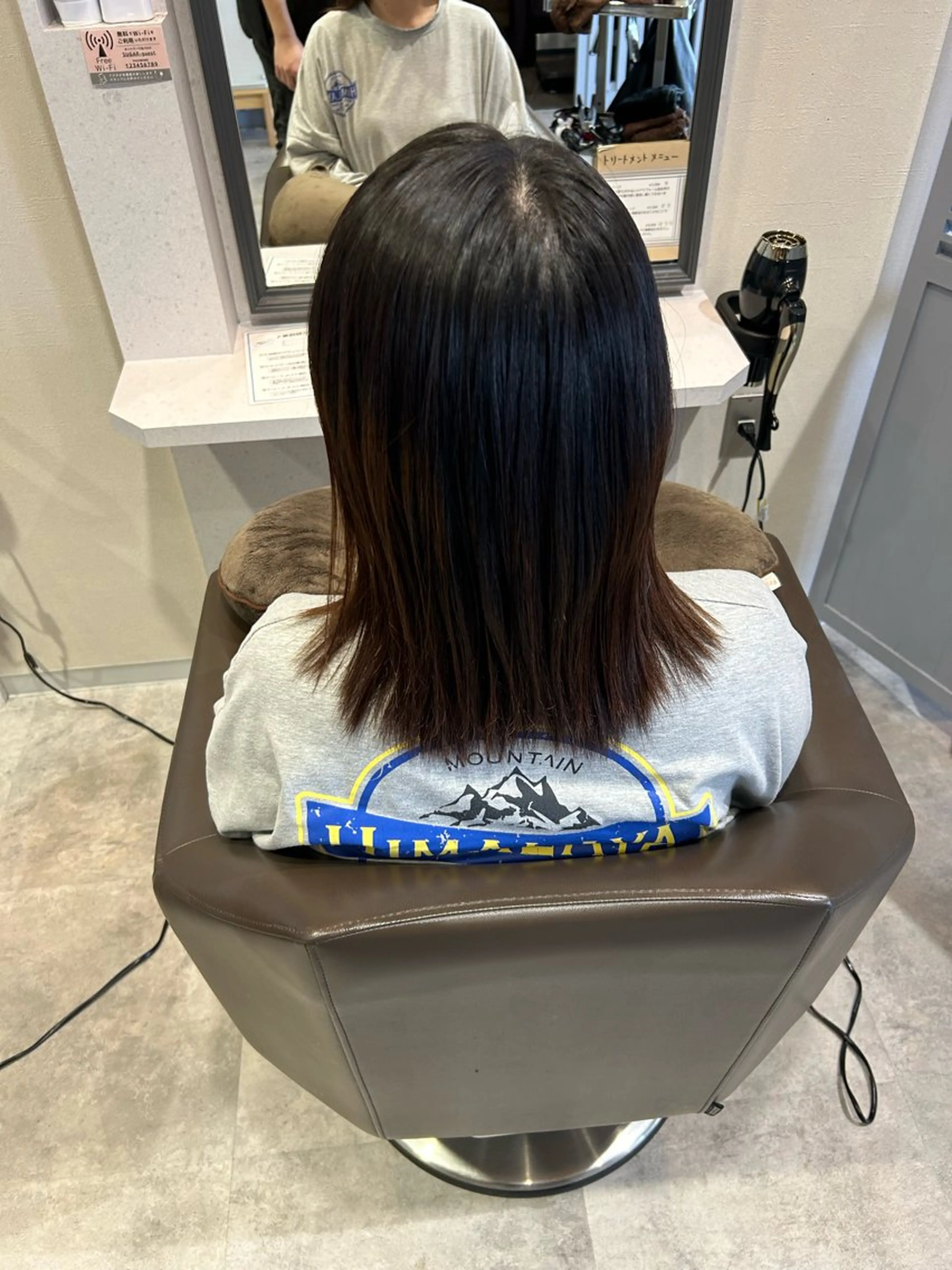 ミディアム 縮毛矯正 トリートメント SUGAR/ソウ モデル募集中‼︎のヘアスタイル