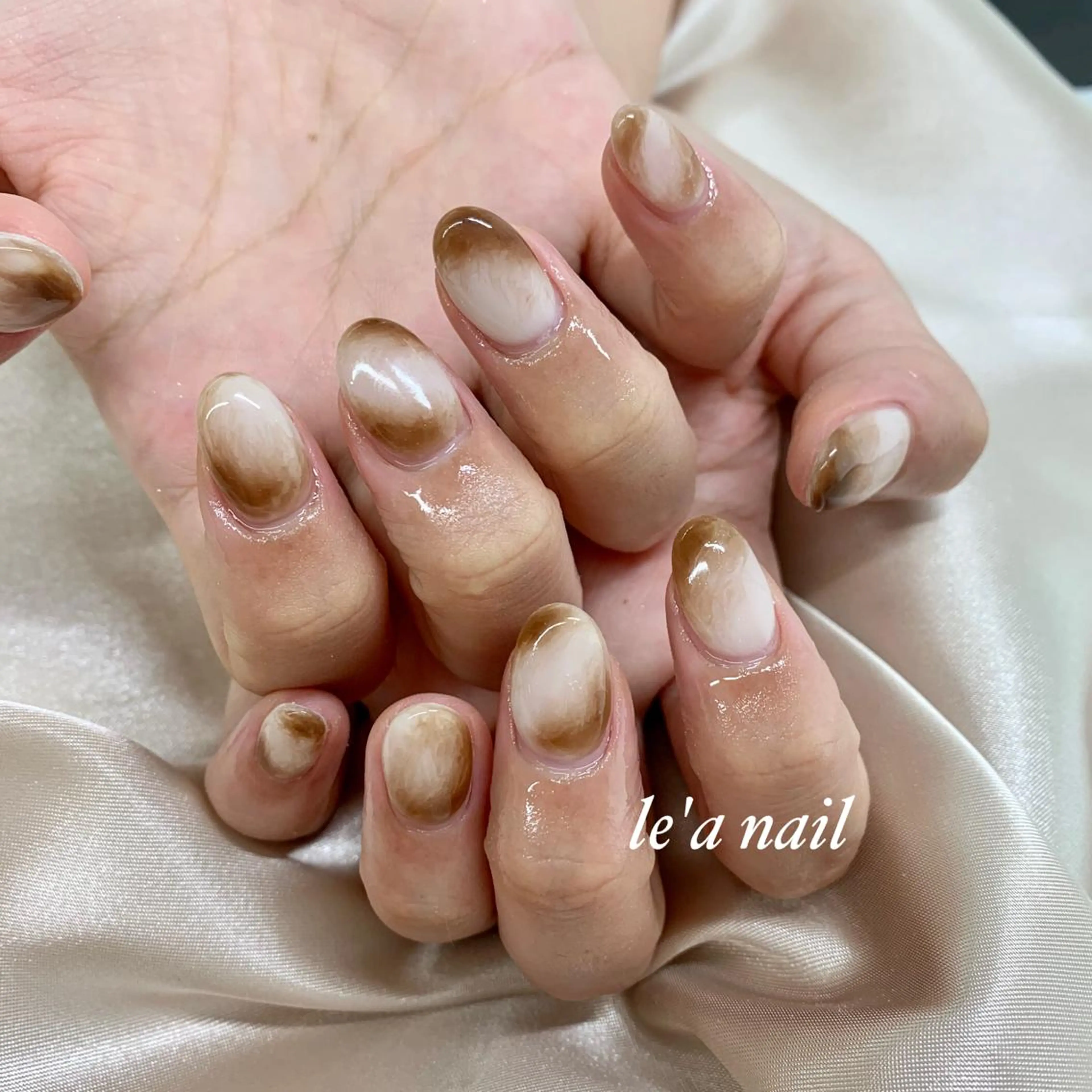 ネイル ニュアンスネイル pu muのネイルデザイン