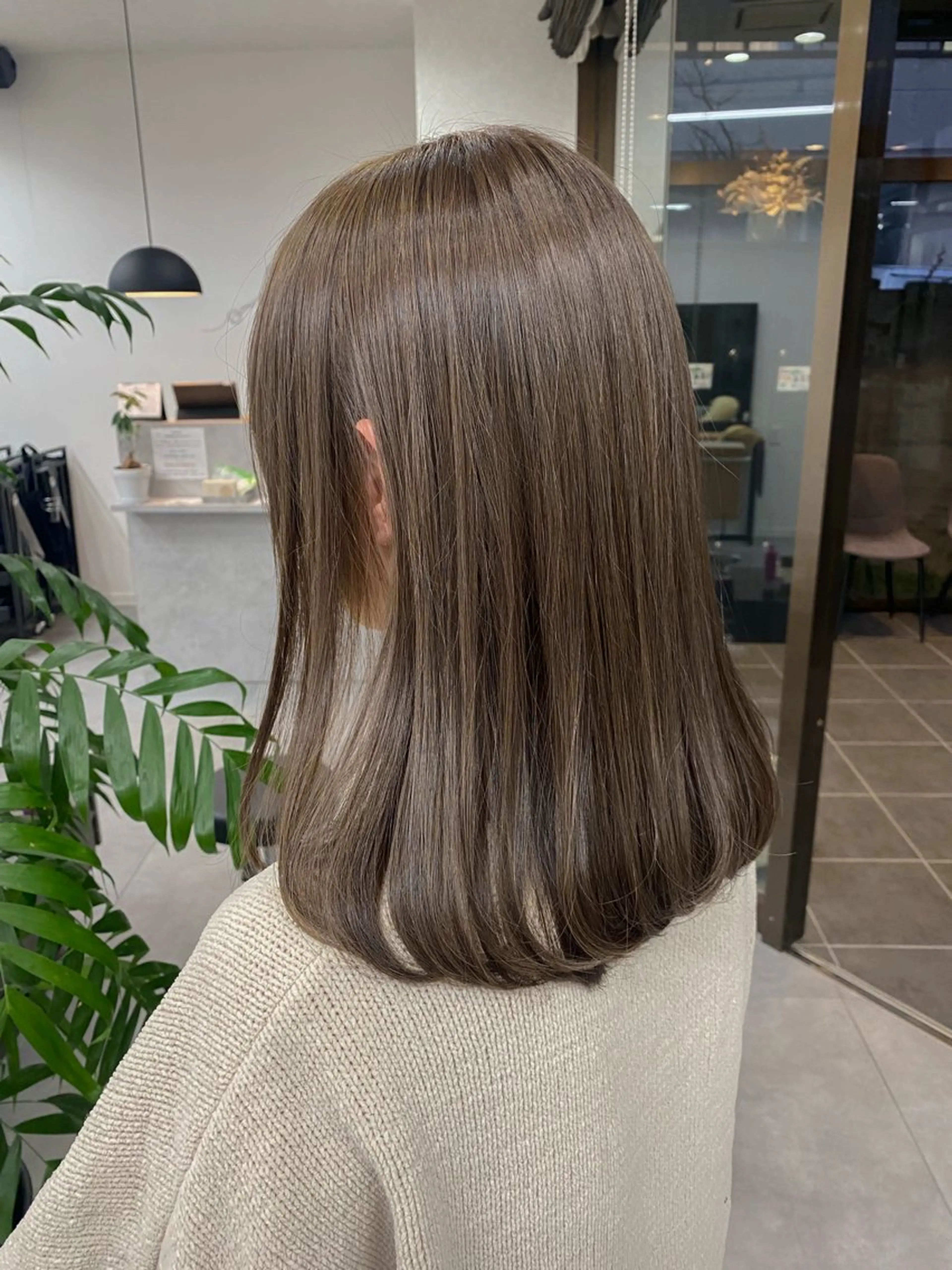 ミディアム CIEN所属・松下 育未のヘアスタイル