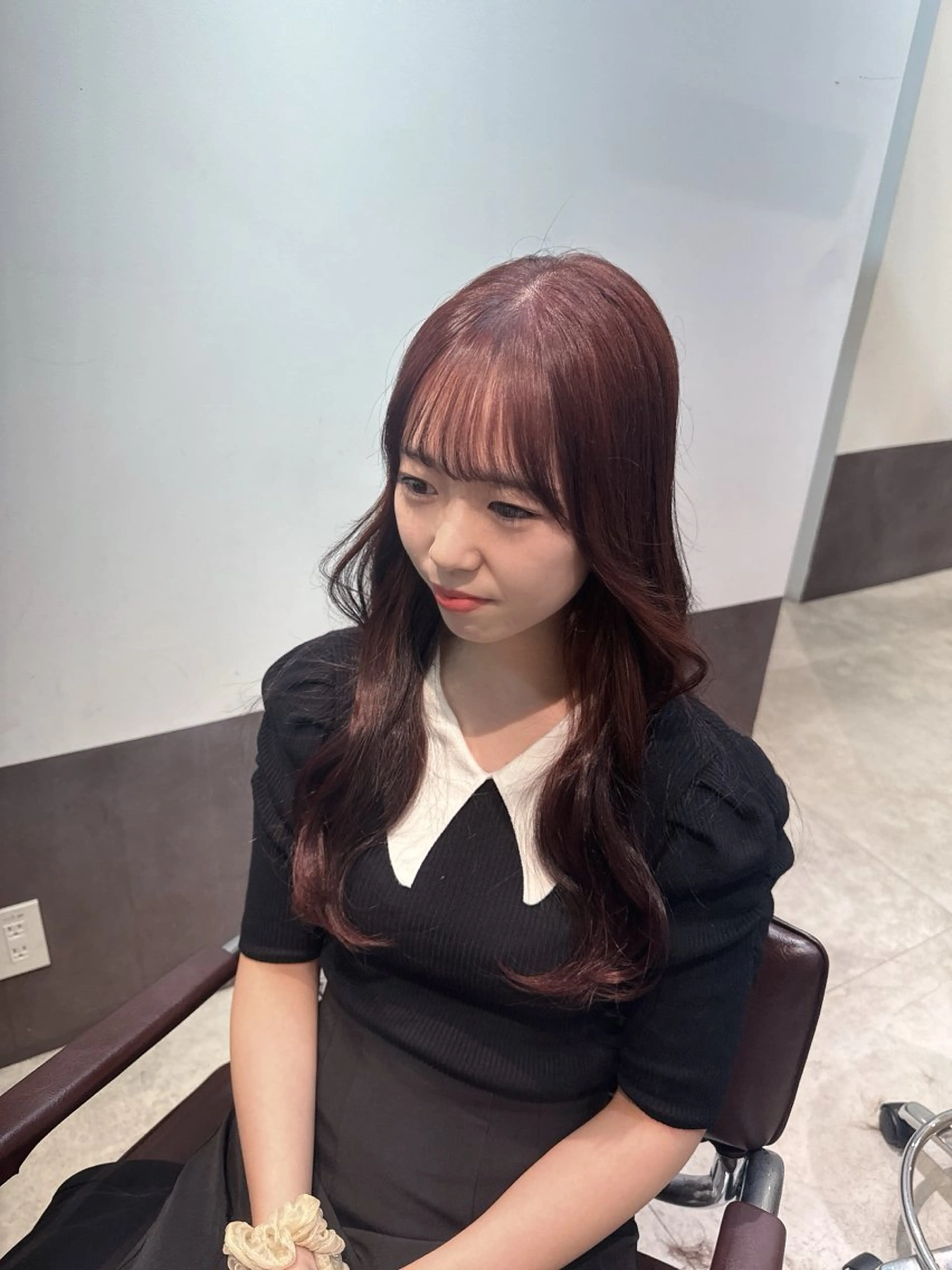 ミディアム ヘアカラー トリートメント サロウィン新宿三丁目East所属・💕冬モテ×上品色気 モテヘア💕山田航介のヘアスタイル