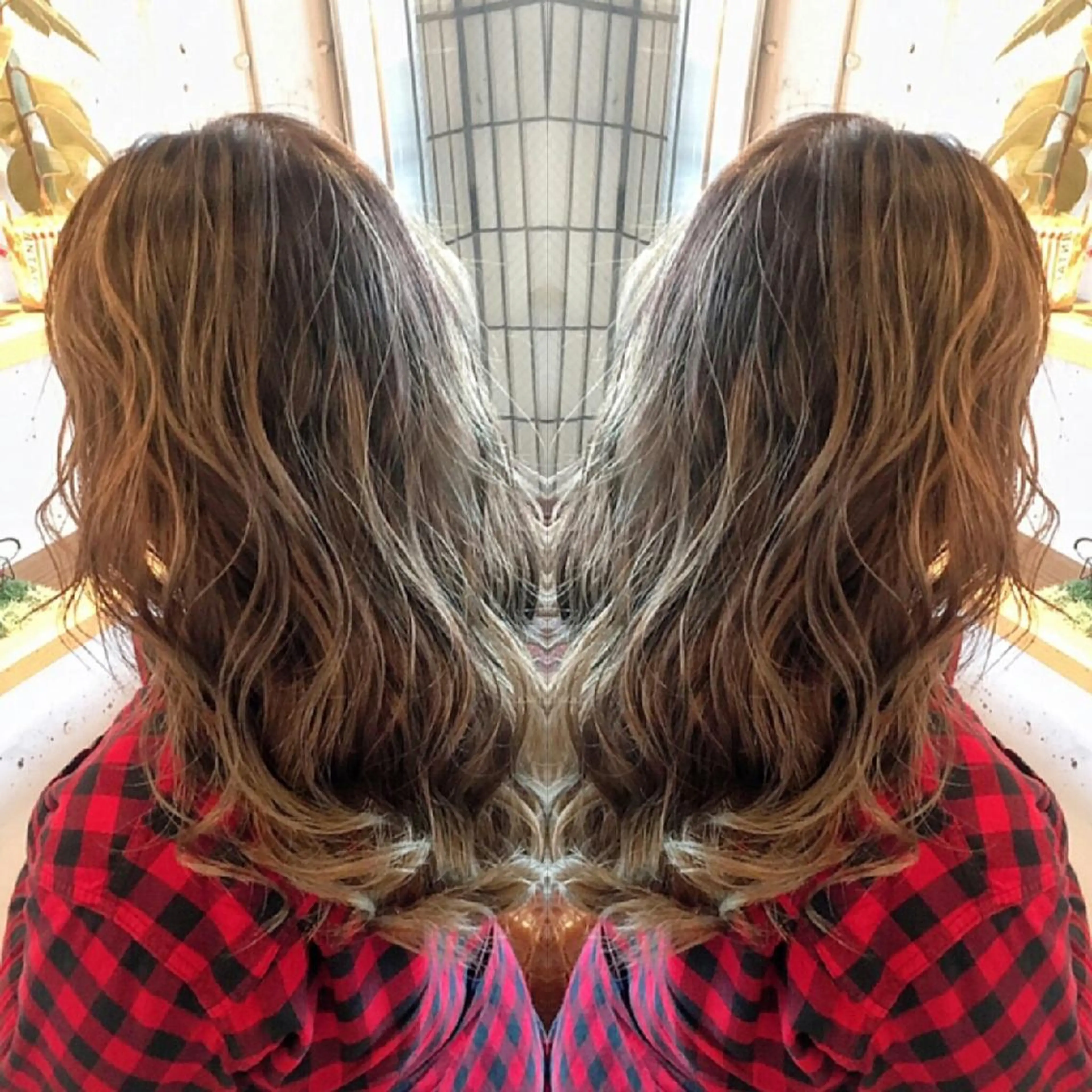 カラー バレイヤージュ Beyond（kitaro）所属・石井辰功也 フリーランス美容師のヘアスタイル