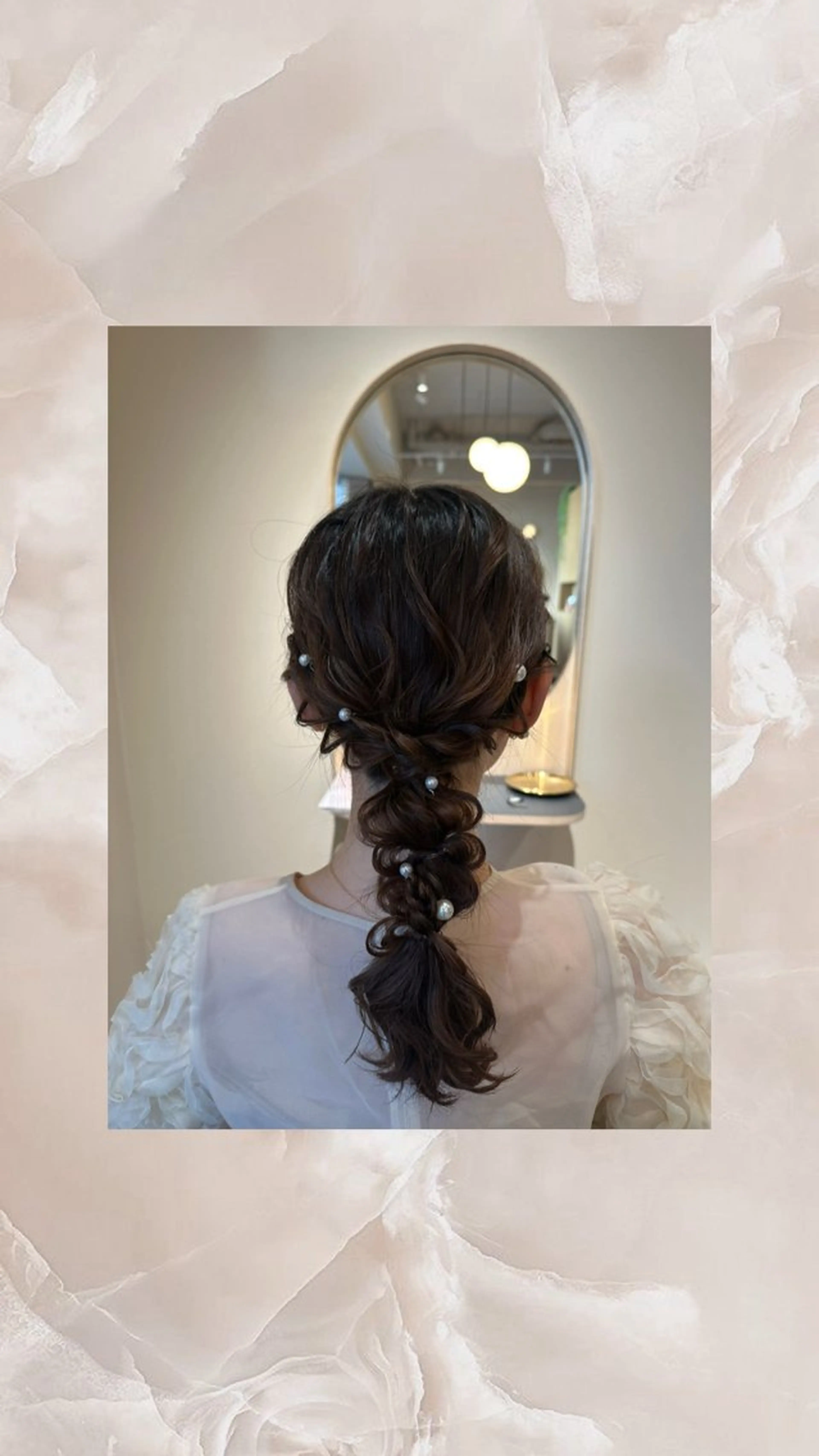 ヘアアレンジ ヘアセット 高橋 那美のヘアスタイル