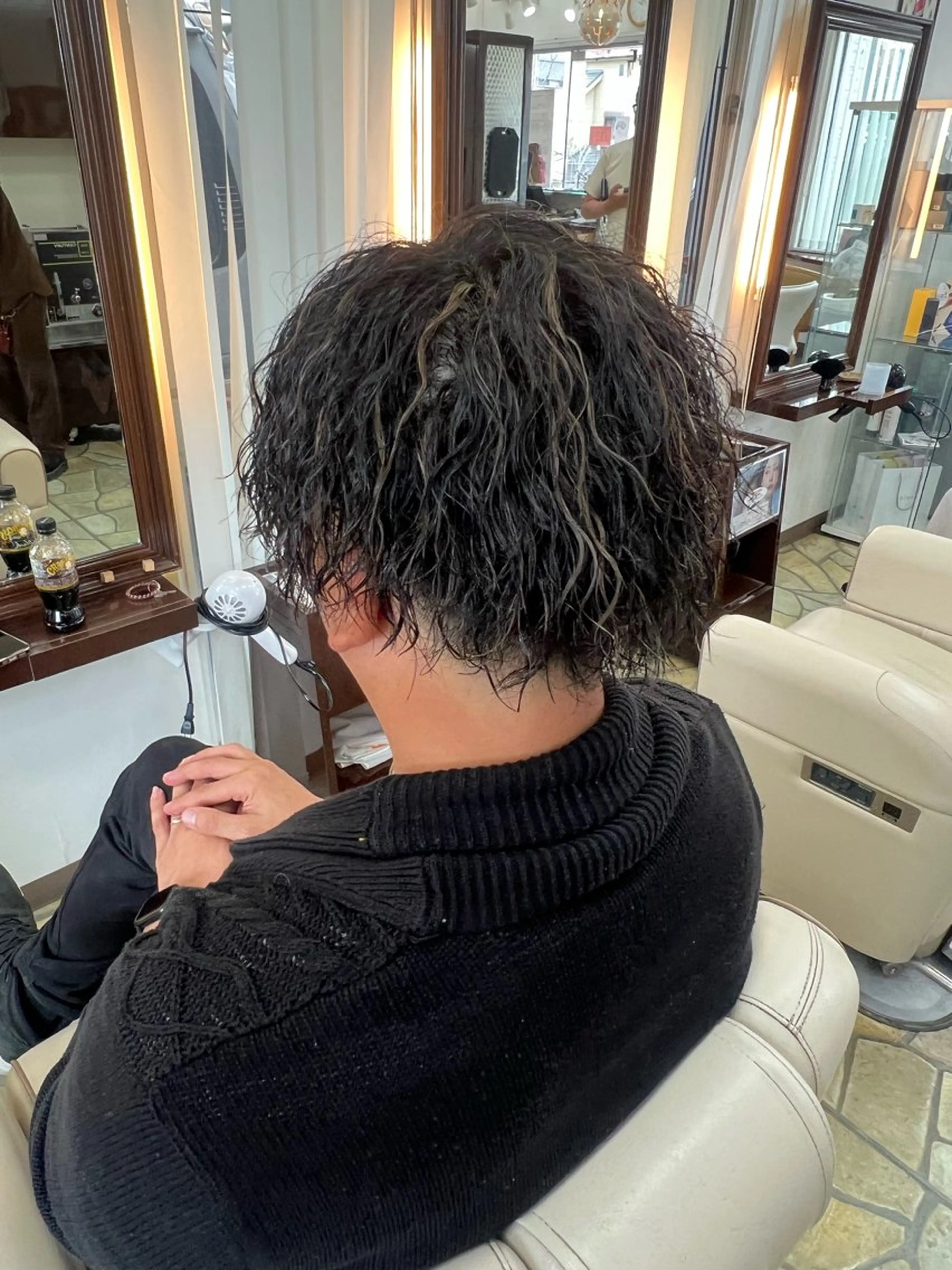 パーマ メンズ カット ヘアカラー パーマ Shouki .222のヘアスタイル