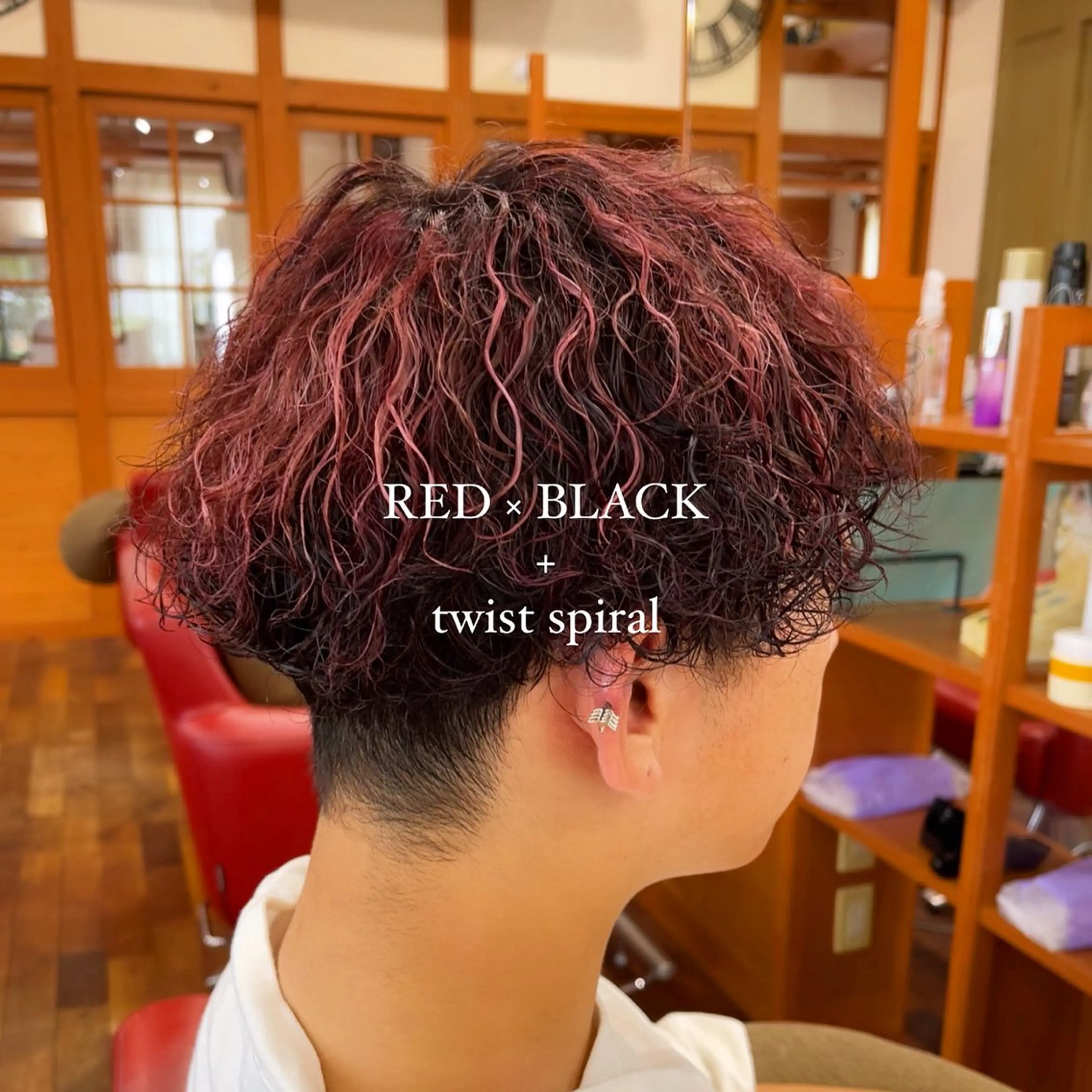 カラー パーマ TJ天気予報 豊田 /松岡さくらのヘアスタイル