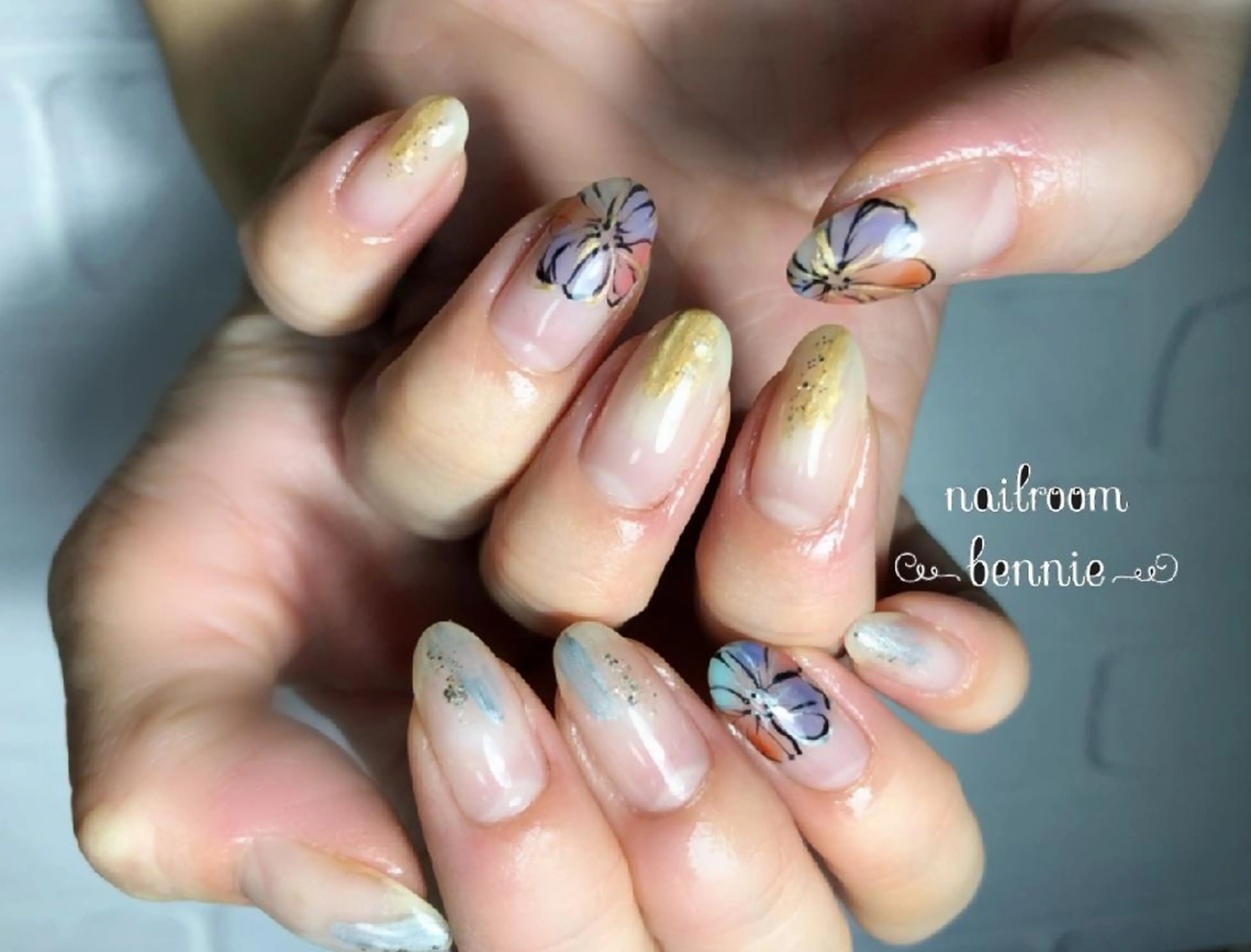 ネイル アートネイル フラワーネイル   BENNIEのネイルデザイン