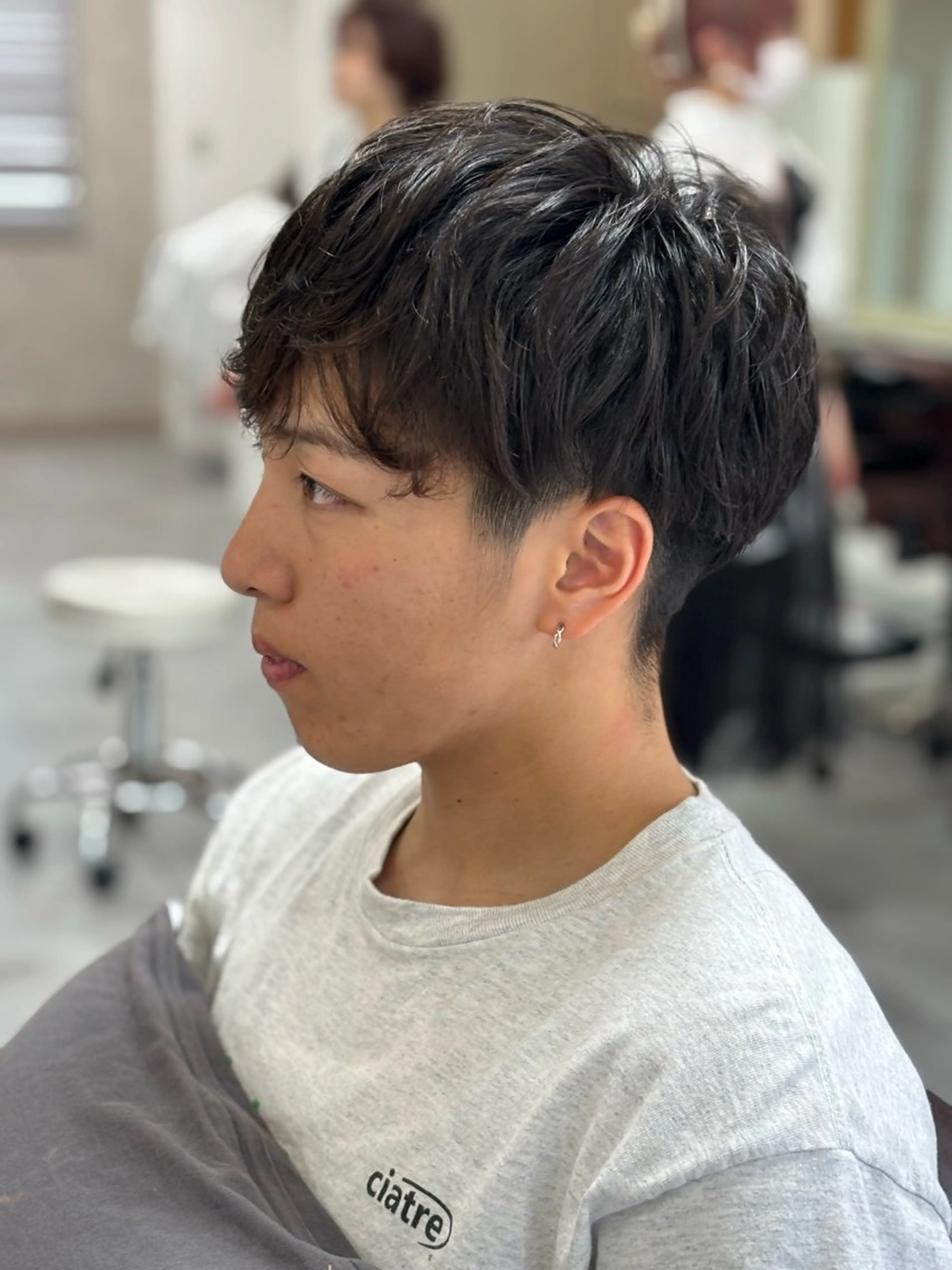 ショート パーマ 原口 圭織のヘアスタイル
