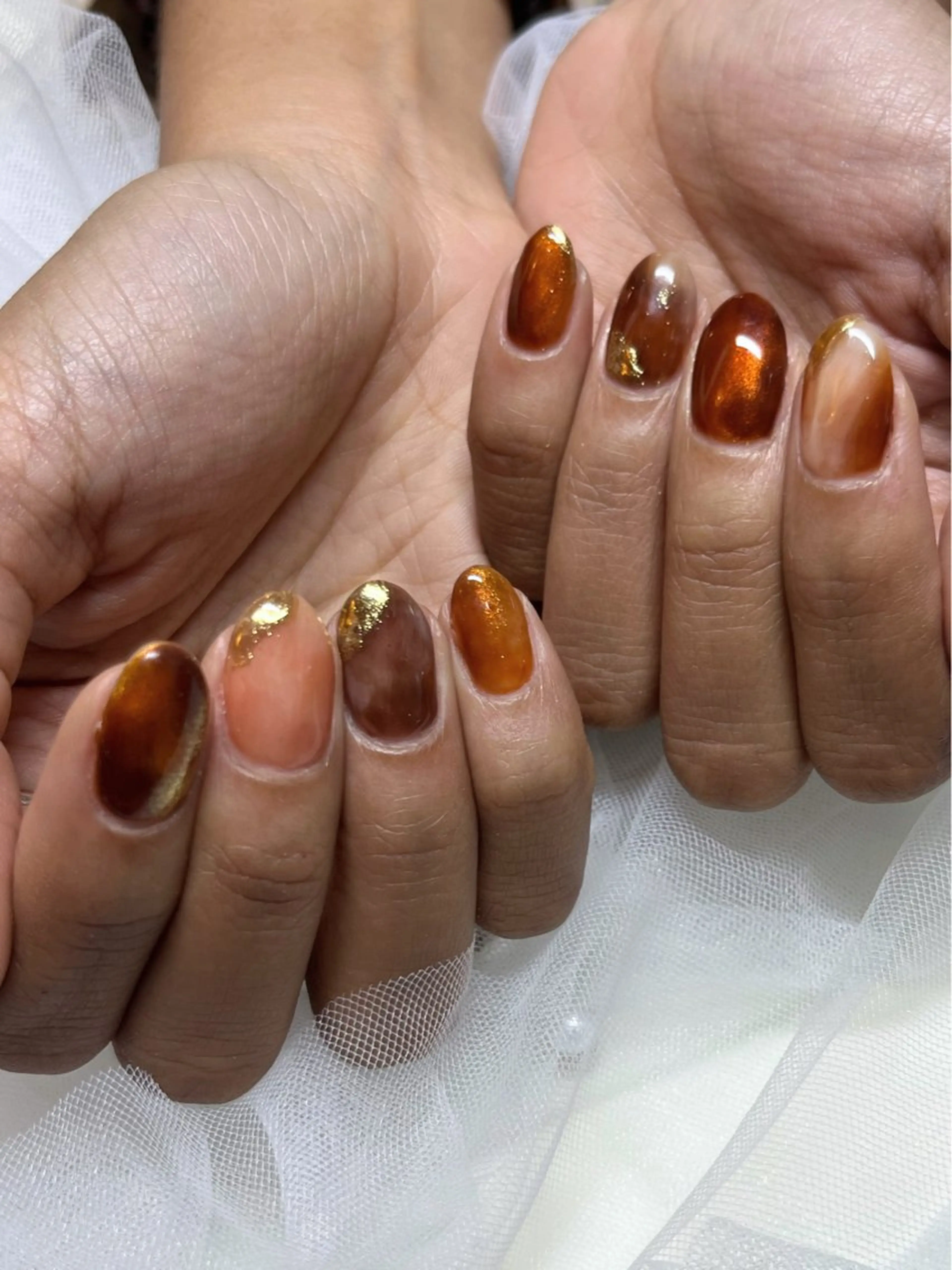 ネイル ハンドネイル 7nail所属・なんば7nail YUZUHAのネイルデザイン