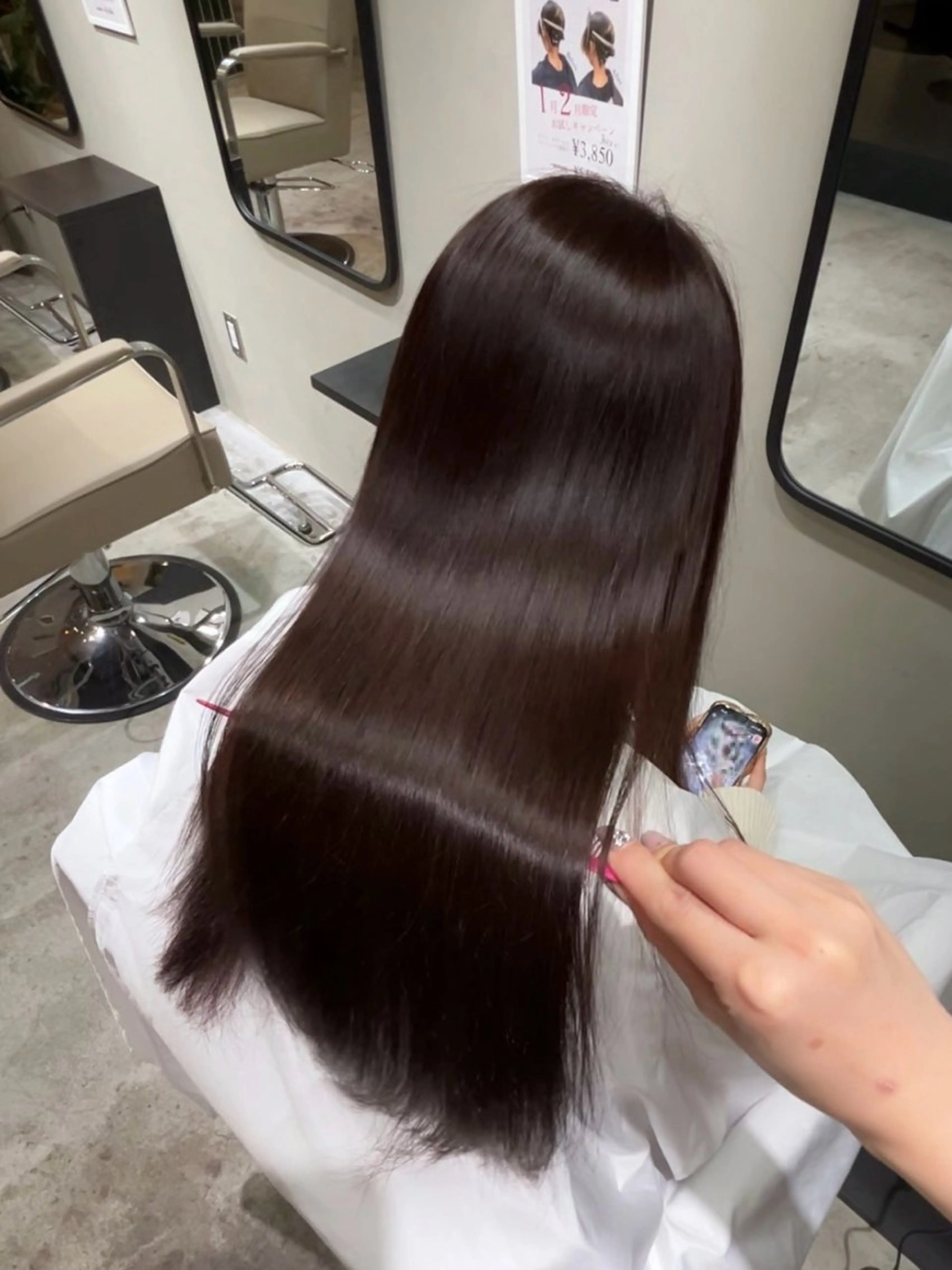 ロング カラー 髪質改善 ヘアカラー 神山美歌/髪質改善 /八丁堀のヘアスタイル