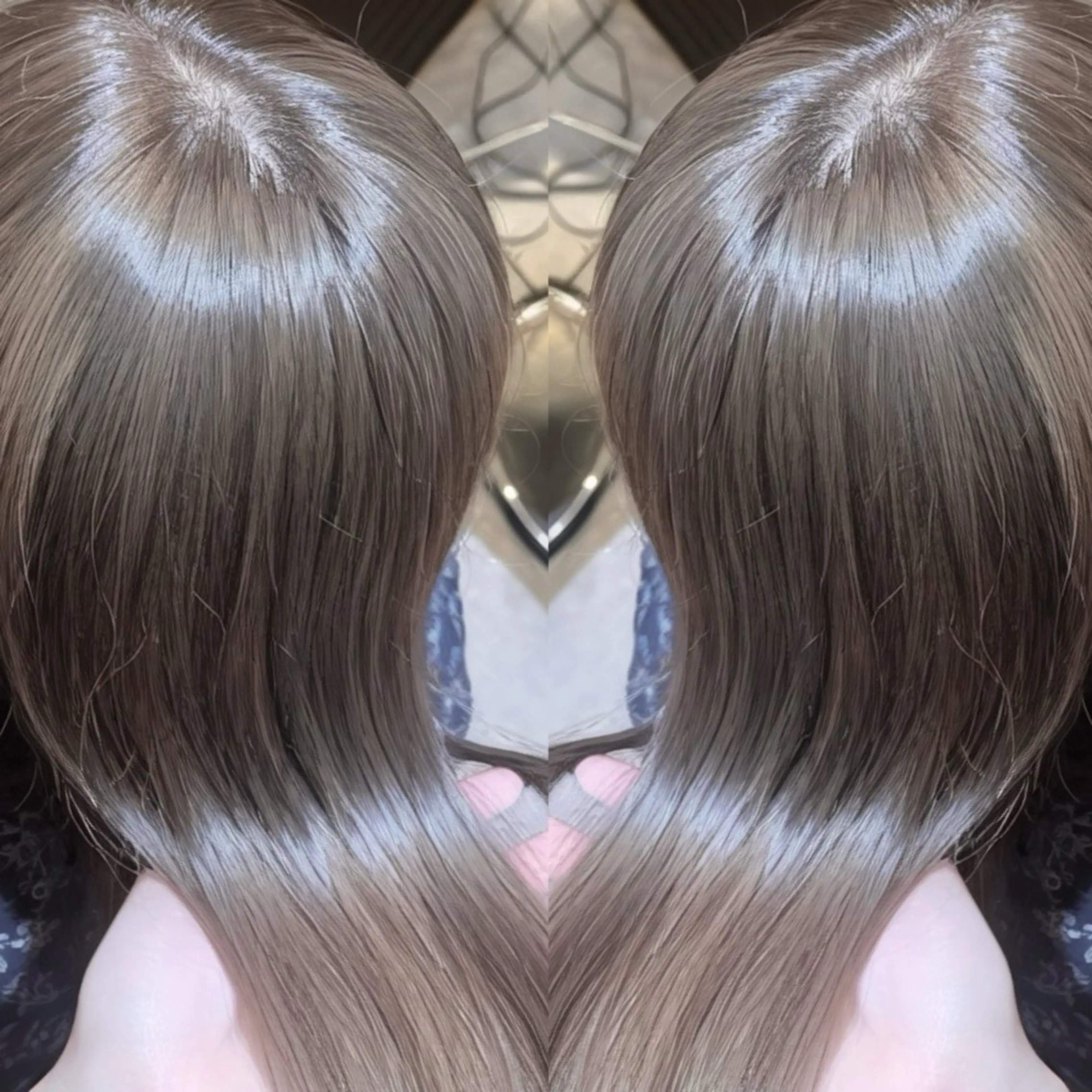 ショート カラー ベージュカラー 透明感カラー グレージュ オリーブベージュ オリーブカラー ラフィスヘアードープ所属・👑髪質改善wカラー /ハイトーン/アユカのヘアスタイル