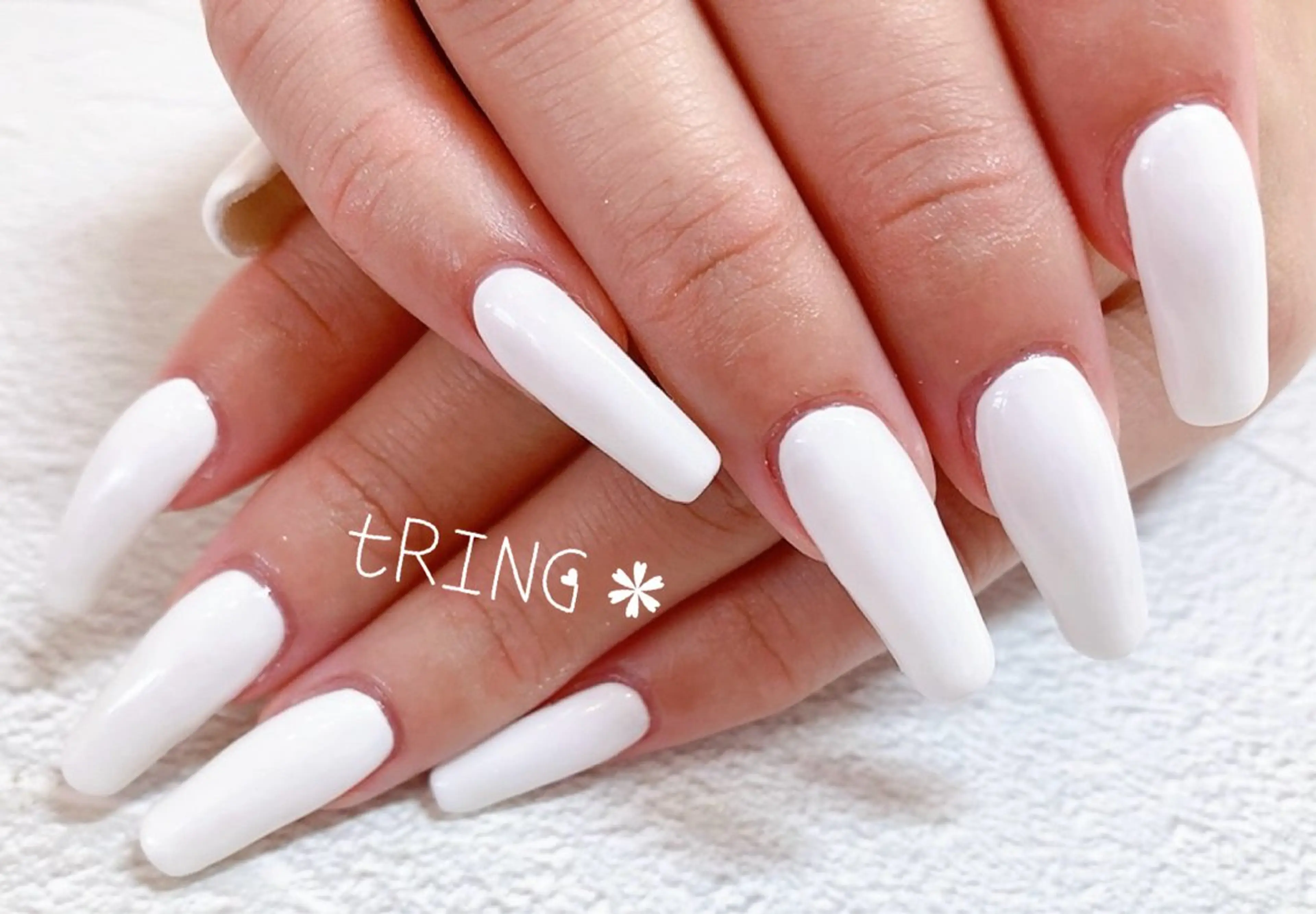 ネイル ハンドネイル tRING＊ しいの木台のネイルデザイン