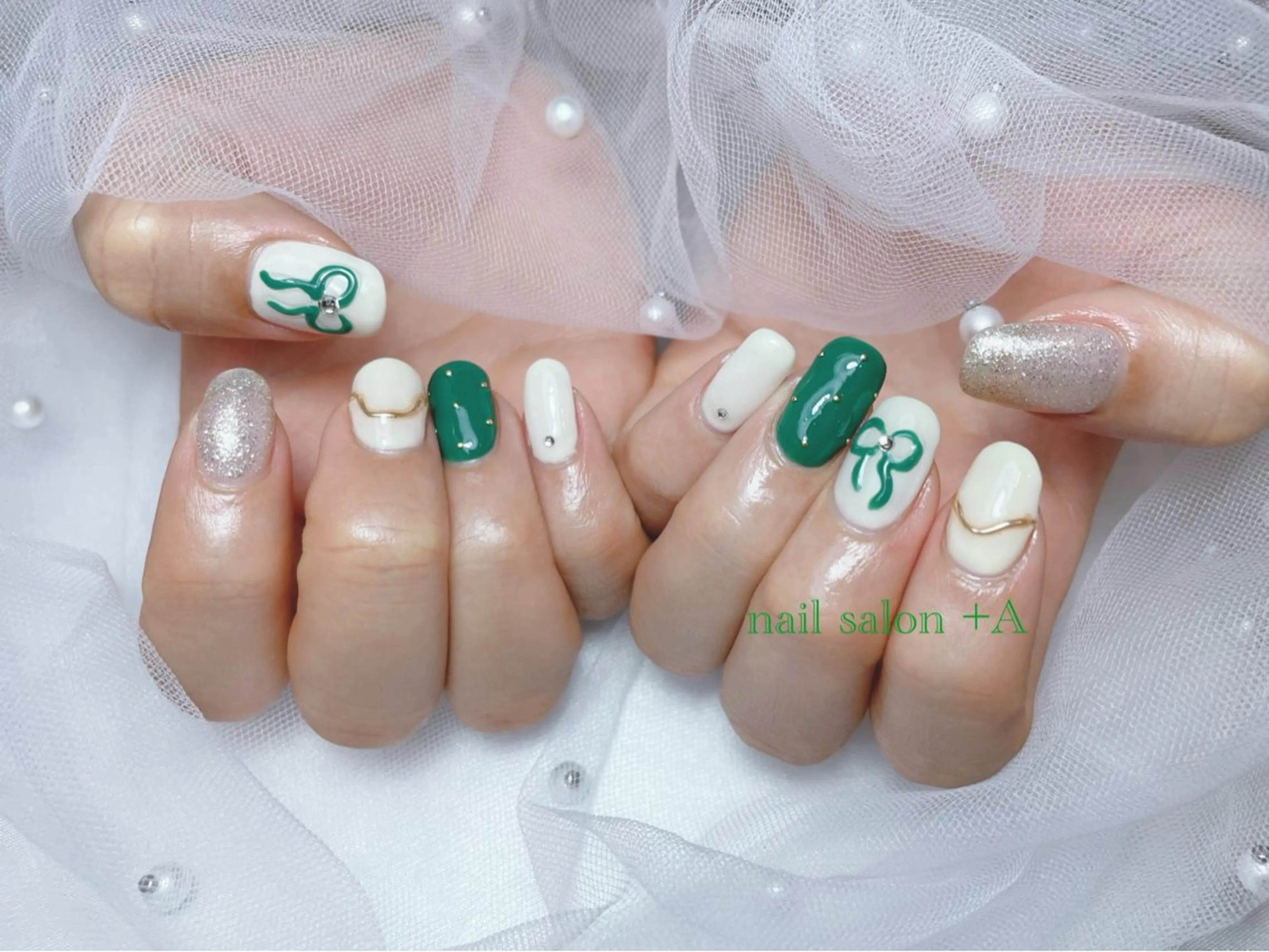 ショート nail salon +A所属・Nail Salon +Aのネイルデザイン