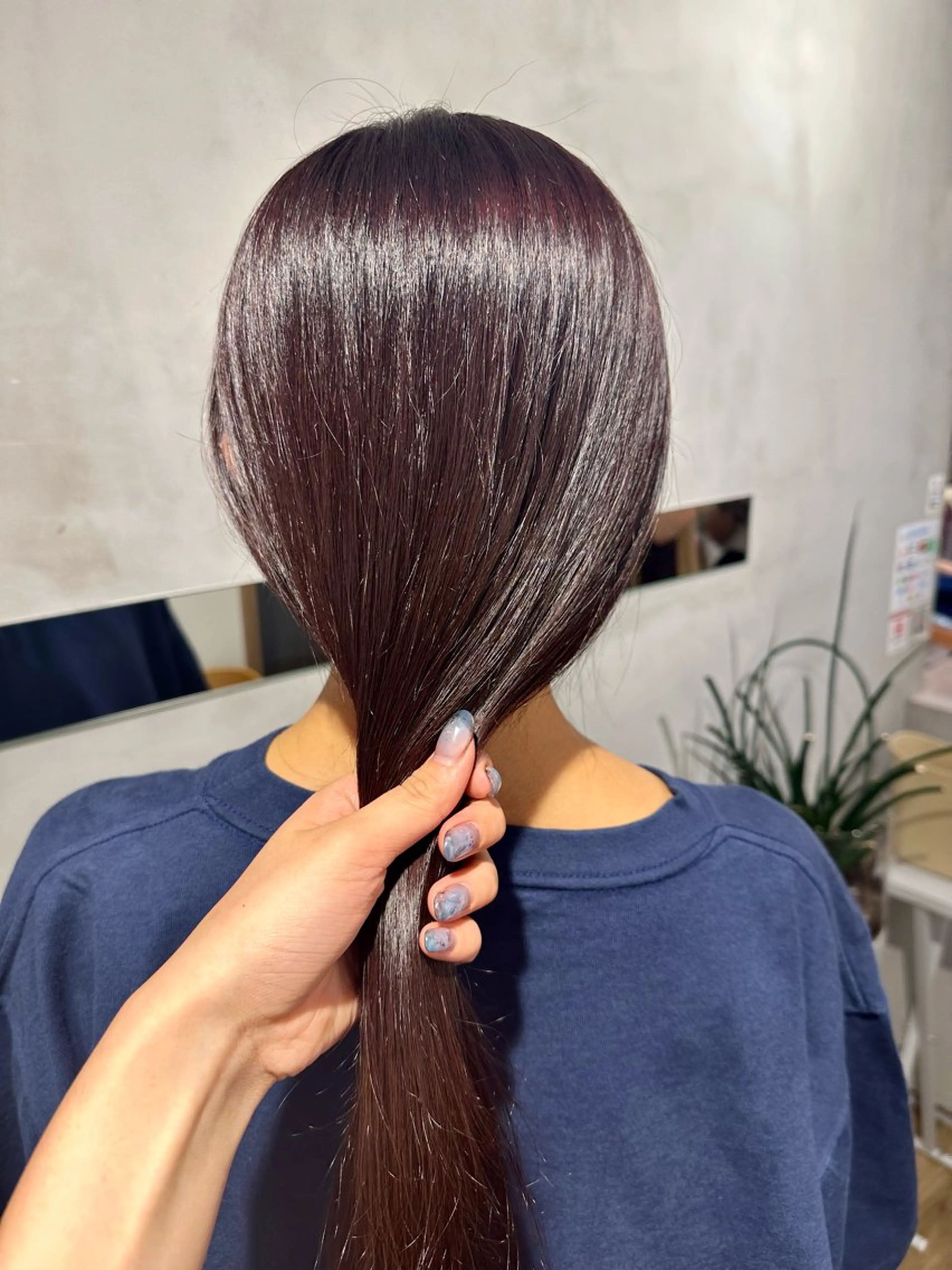 セミロング カラー ヘアカラー Uil所属・レイヤーカット・ 縮毛矯正☁💙acoのヘアスタイル