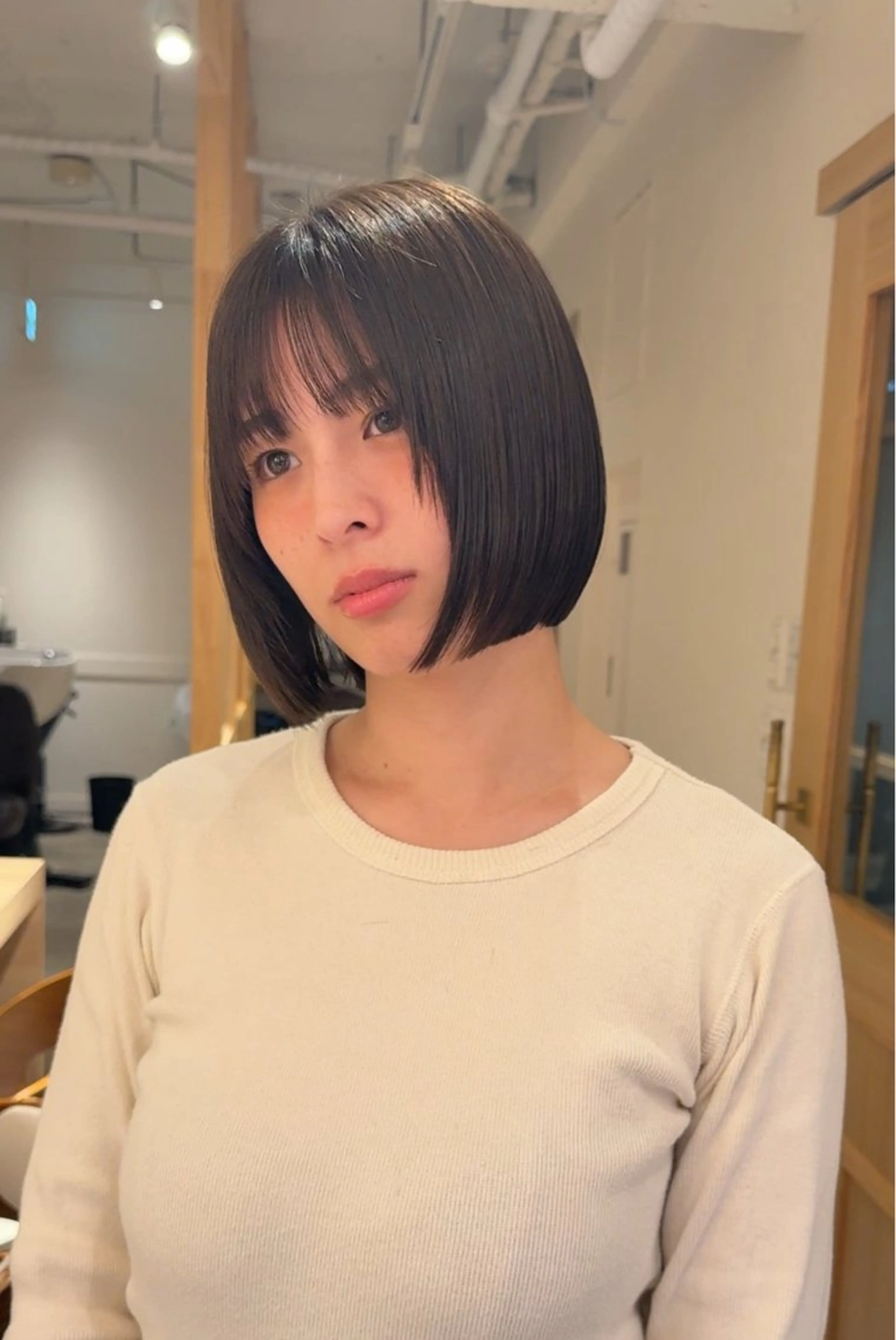 ショート カラー ショートボブ ボブ タンバルモリ 韓国風ヘア ショートヘア カット ヘアカラー トリートメント PALAN K-Beauty SHINJUKU所属・“ミニモ最高評価獲得 “代表"Kohei"のヘアスタイル