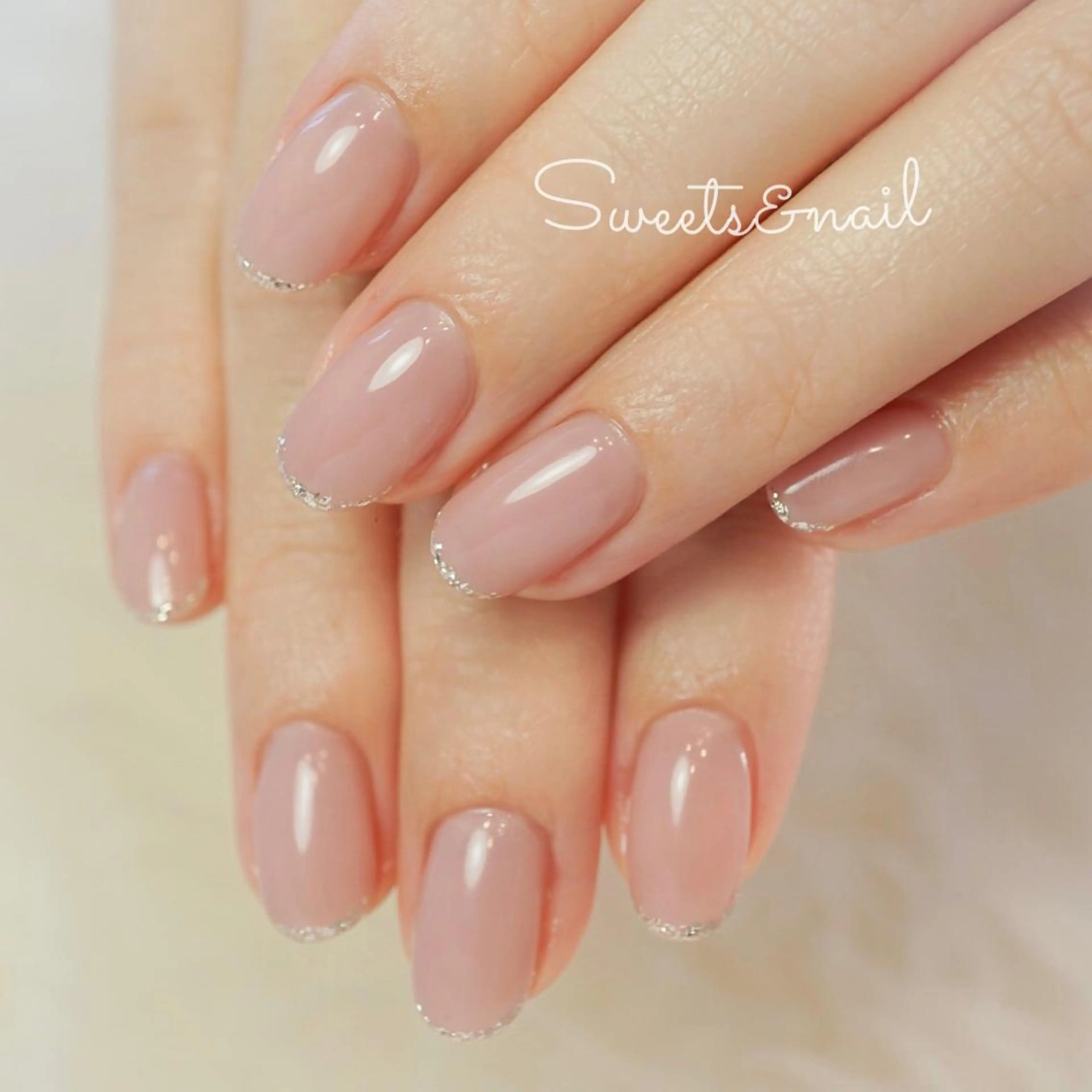 ネイル ジェルネイル オフィスネイル ピンク シンプルネイル 夏ネイル Sweets＆ nail みなこのネイルデザイン