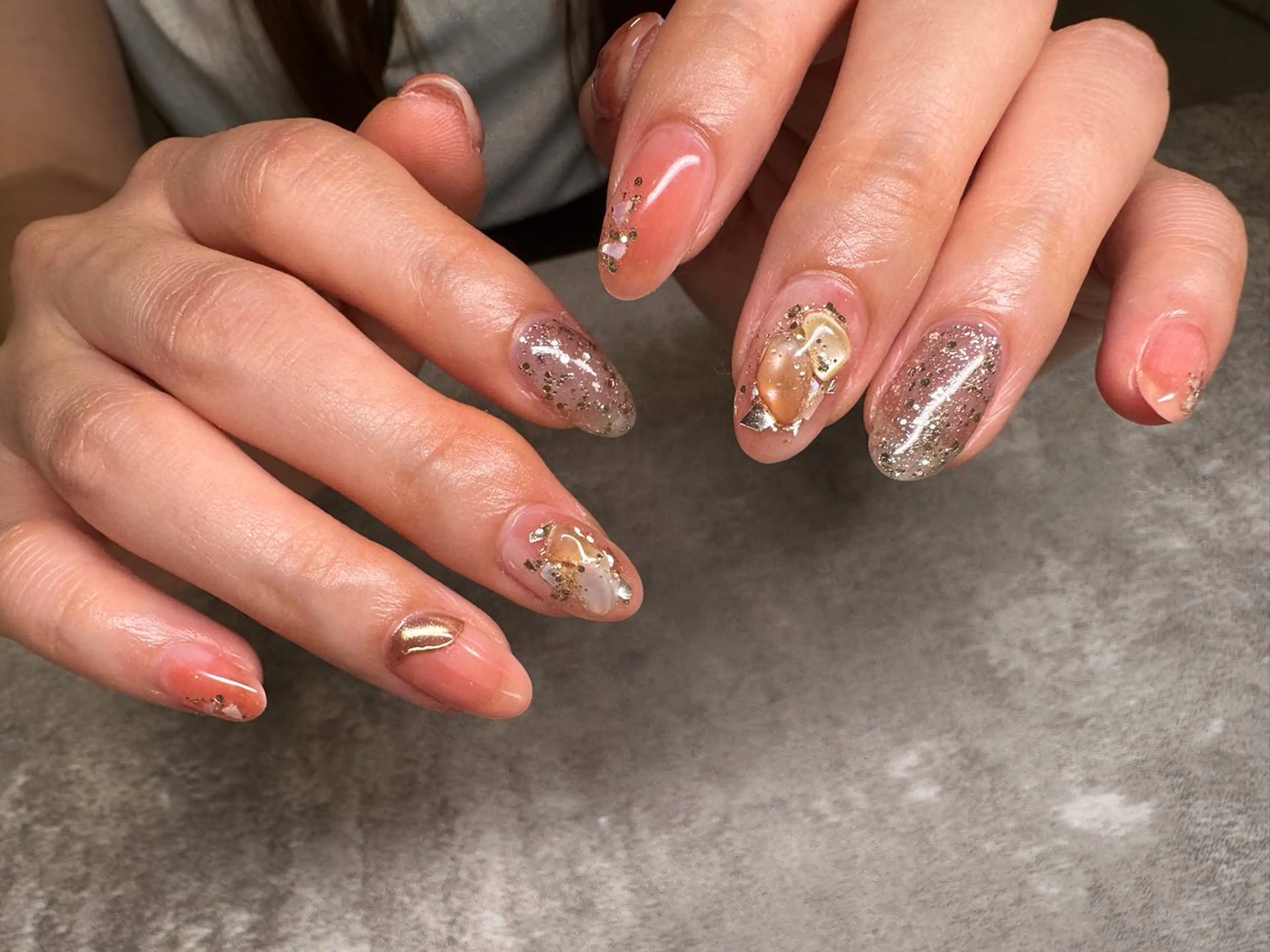 ネイル ニュアンスネイル NAIL'S MODAのネイルデザイン