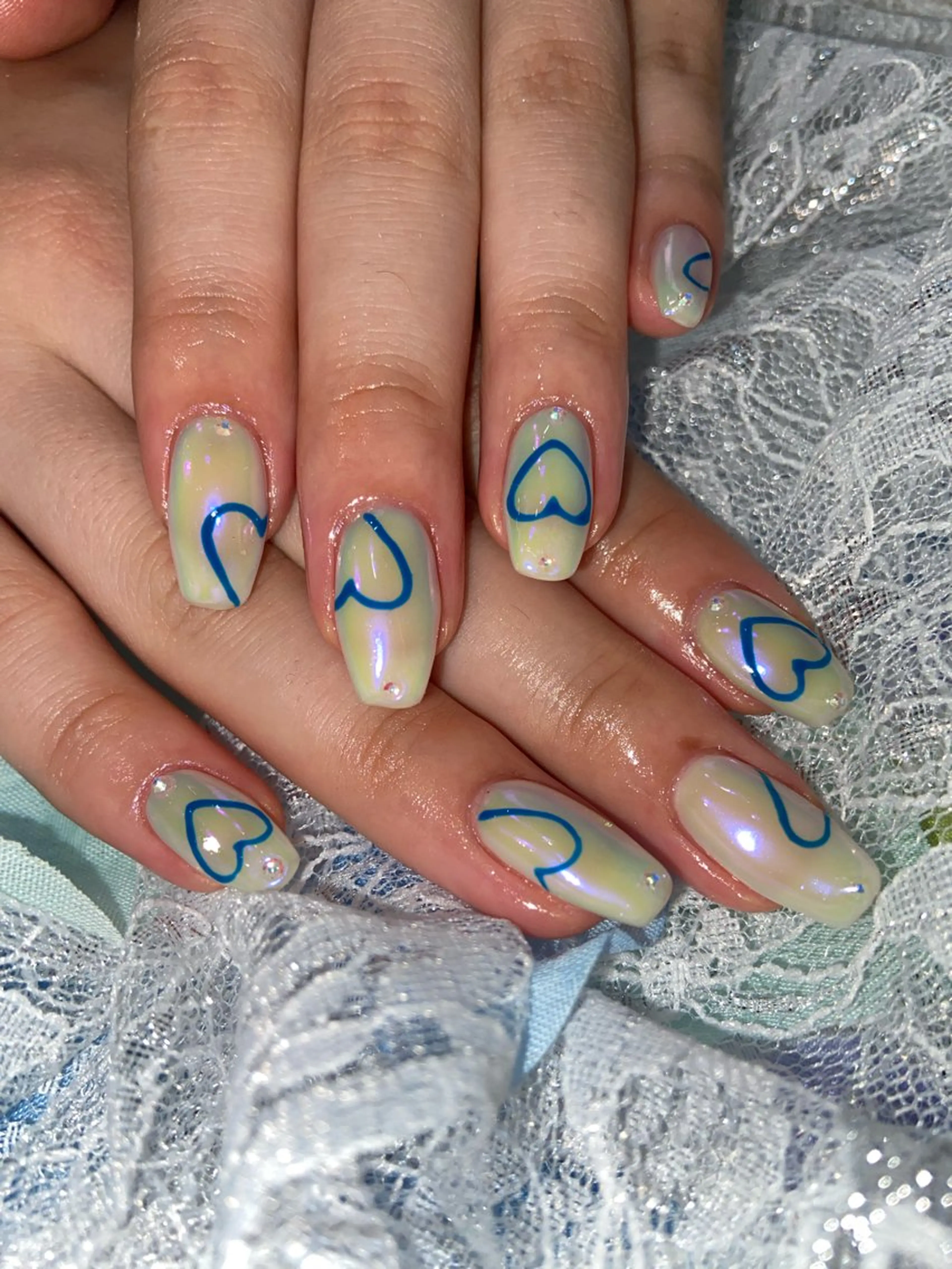 ネイル 🧸プルエクステ❤︎ ネイルKAO🧸のヘアスタイル