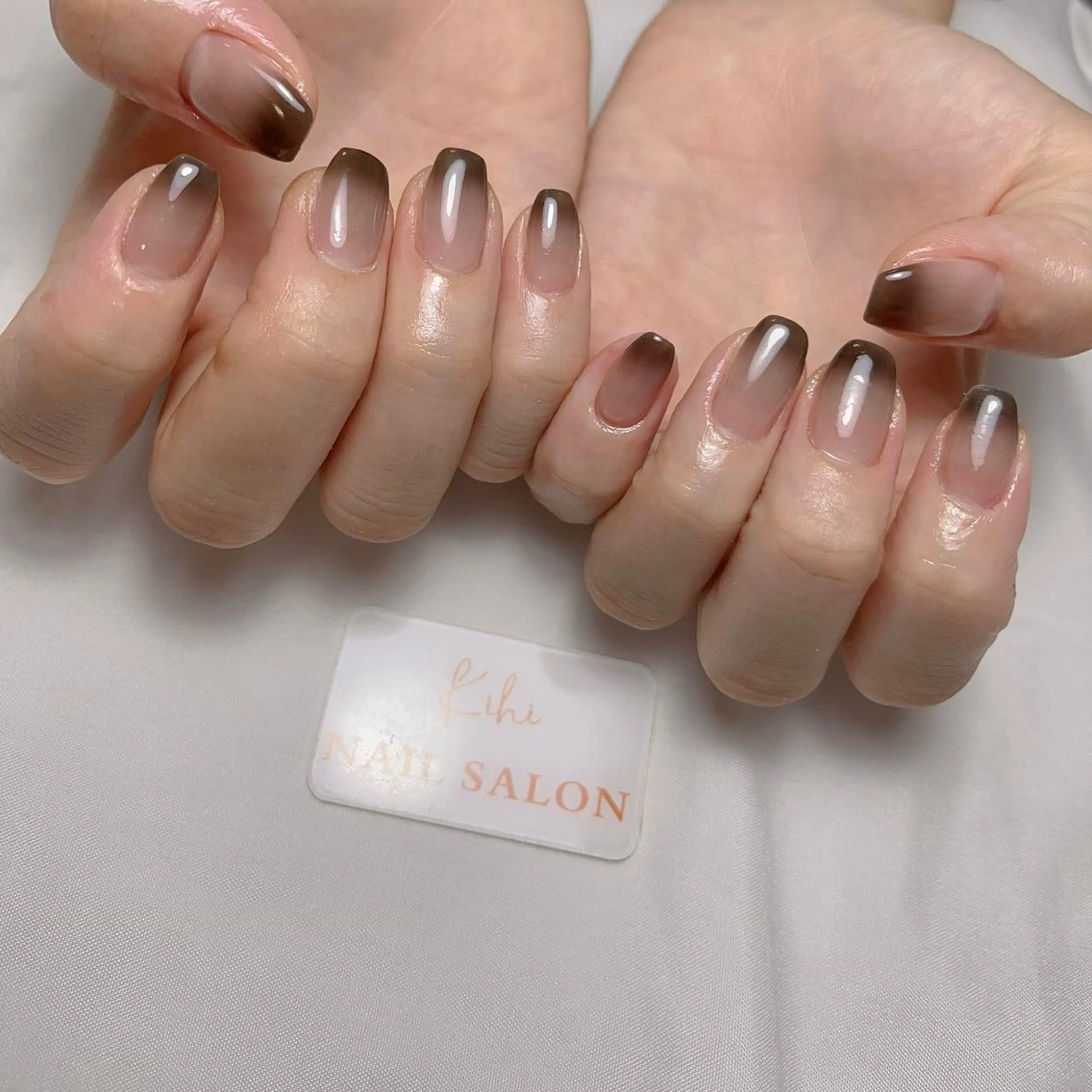 ネイル グラデーション さくら💮💮 【オフ無料】のネイルデザイン