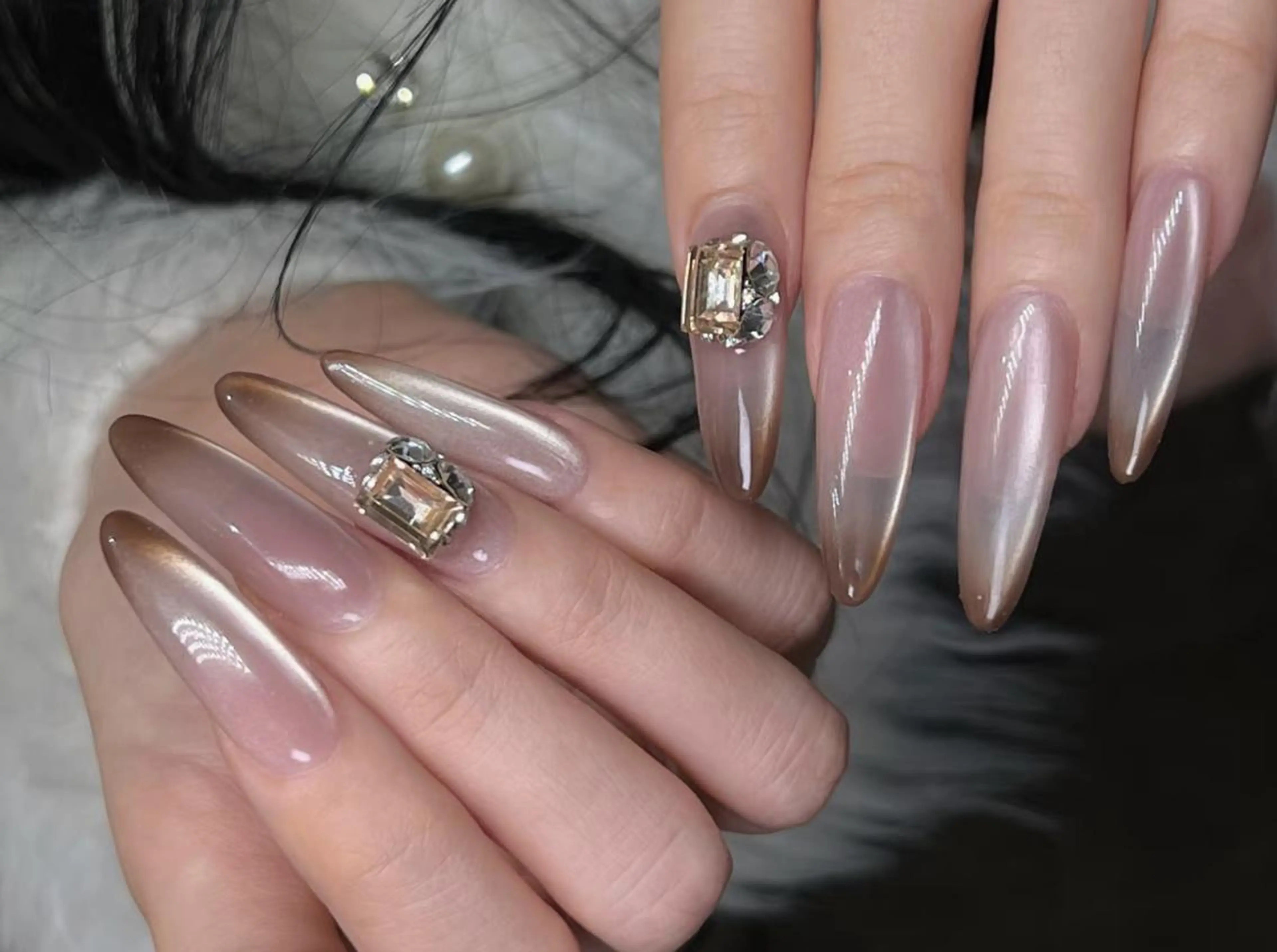 ネイル ハンドネイル By moonネイル 🌷ワンホン/韓国風のネイルデザイン