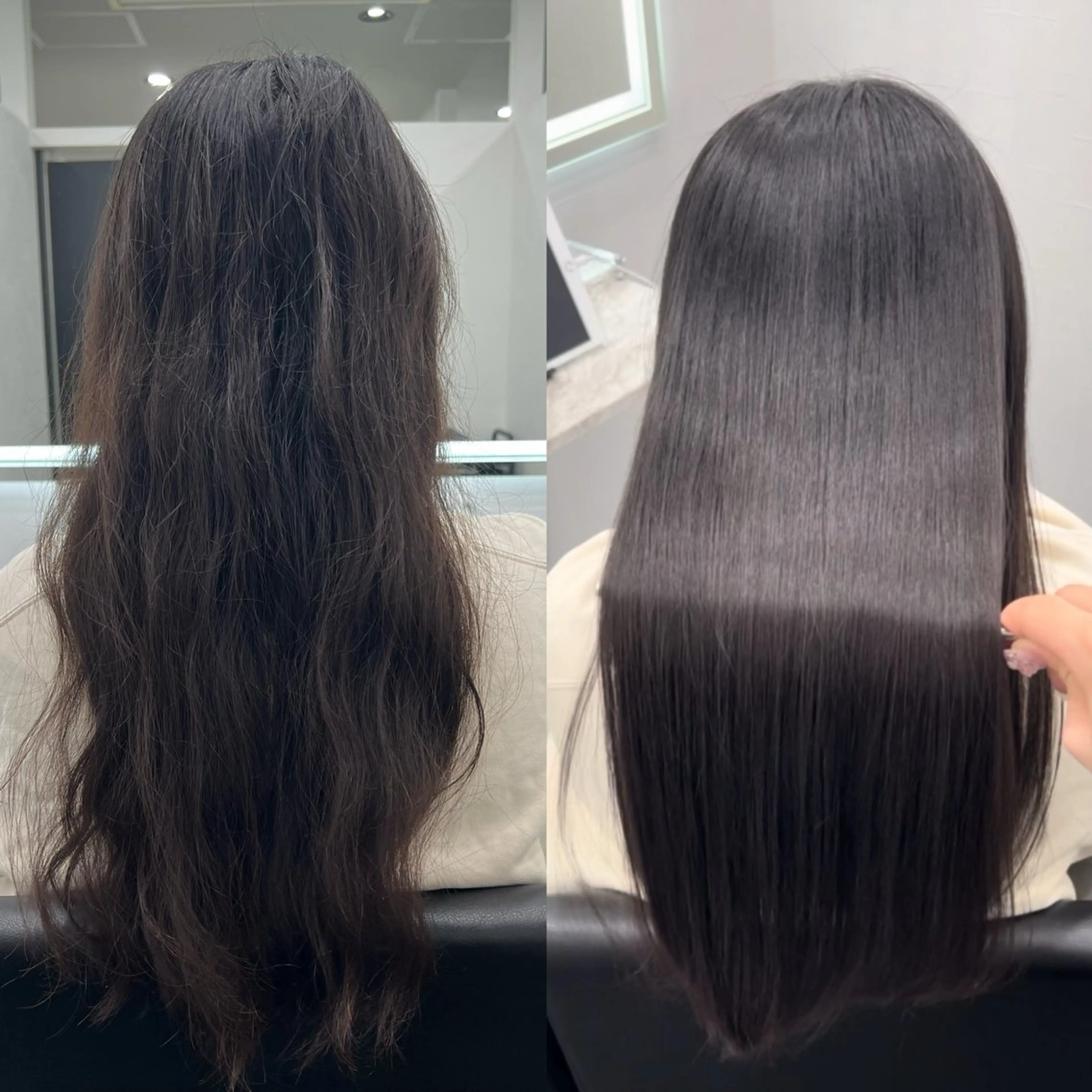【新規限定】高品質✨カット+髪質改善縮毛矯正+ULTOWAトリートメント🎀の写真