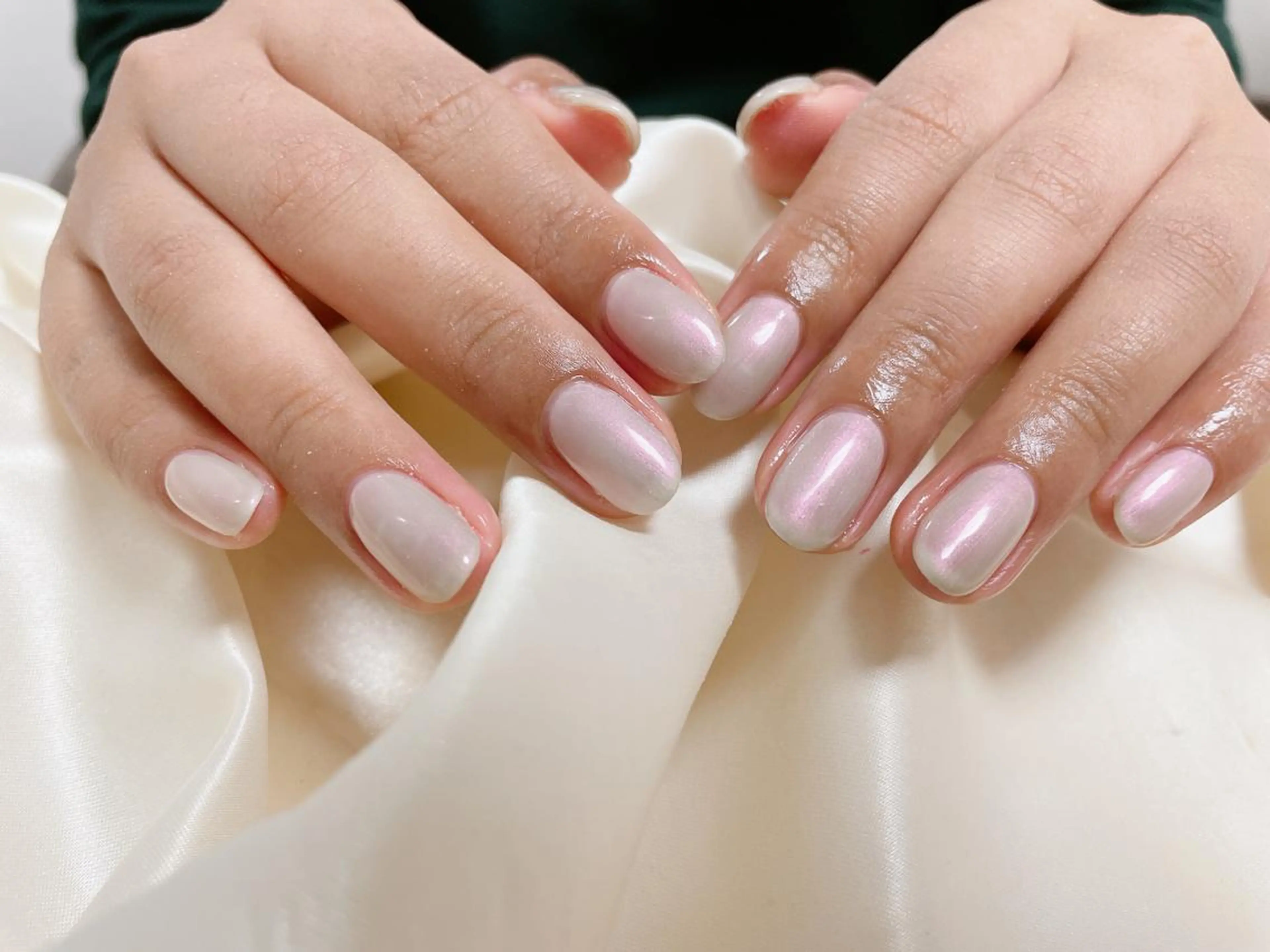 ネイル ワンカラーネイル スクエアネイル kikinail 溝の口のネイルデザイン