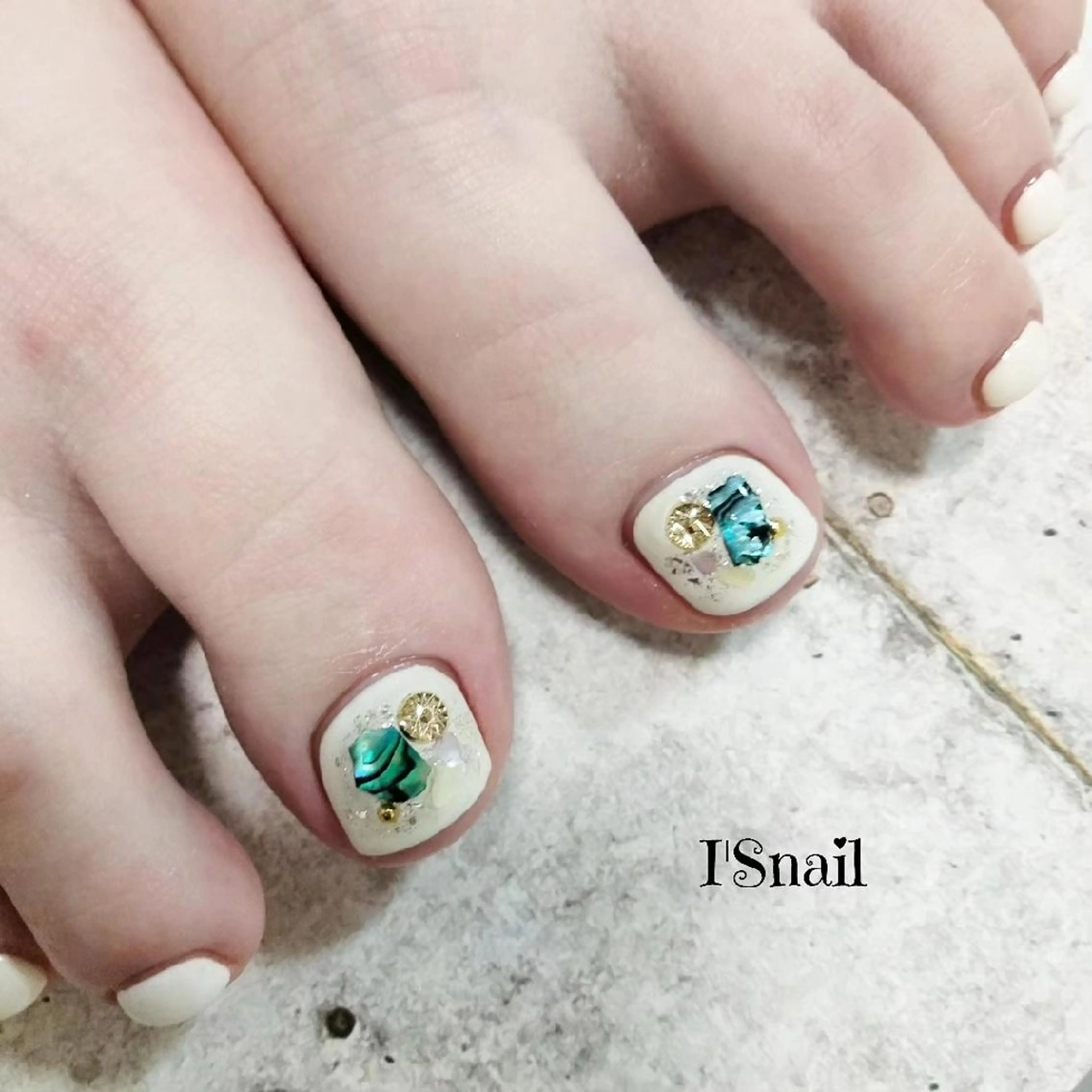ネイル アートネイル フットネイル I'S nail 佐野のネイルデザイン