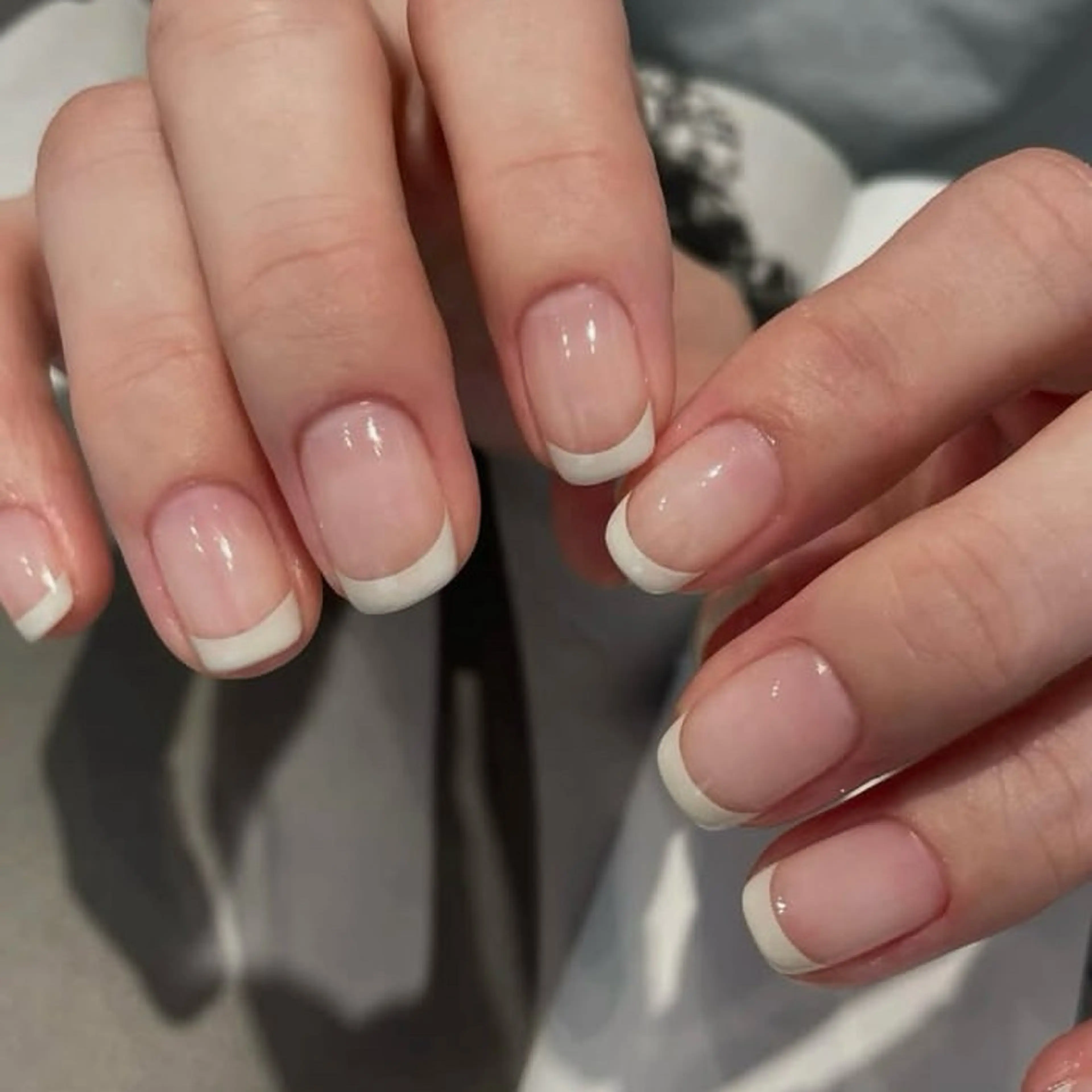 フレンチネイル［オフなし］/すぐ予約◎【期間限定】の写真